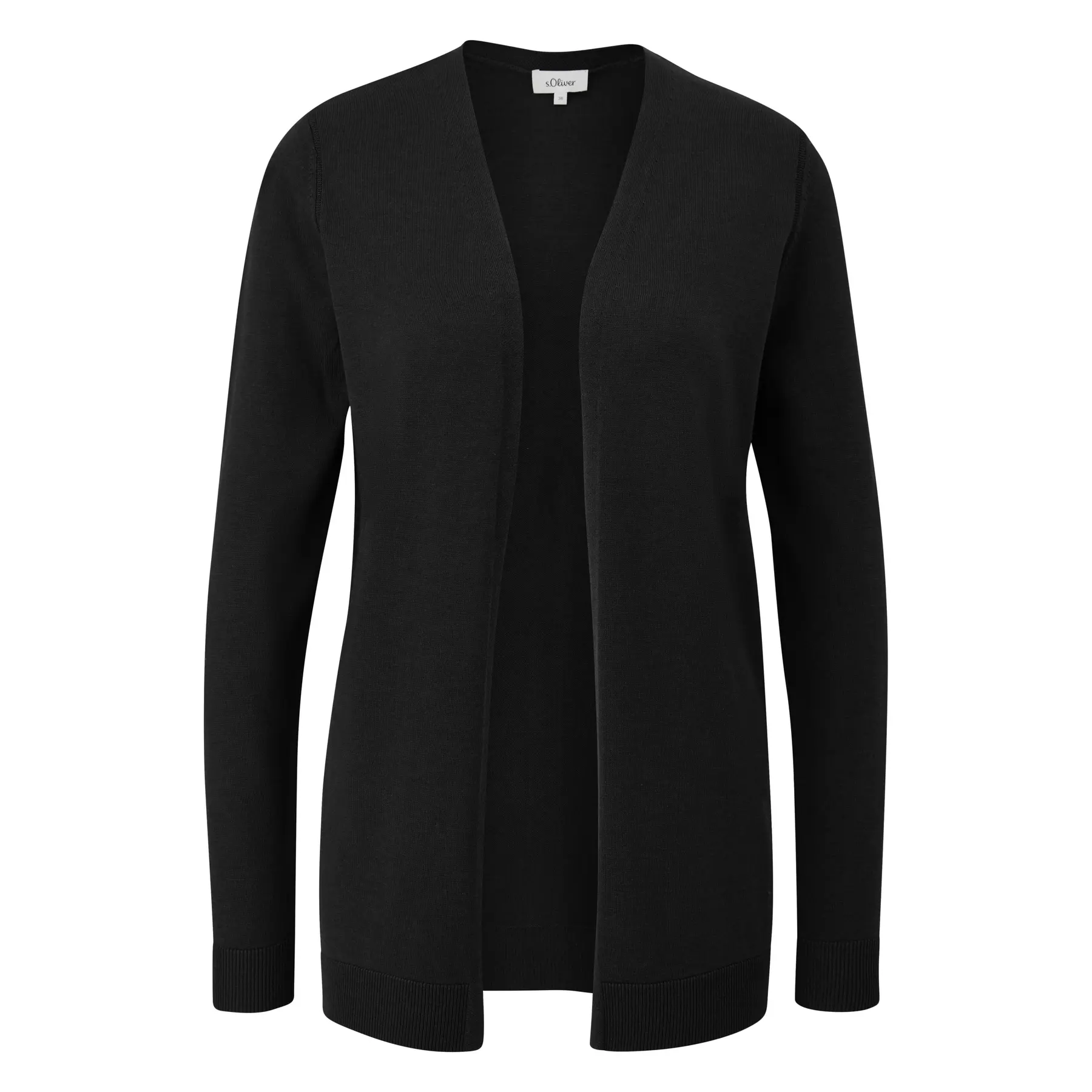 Cardigan in misto viscosa/cotone donna