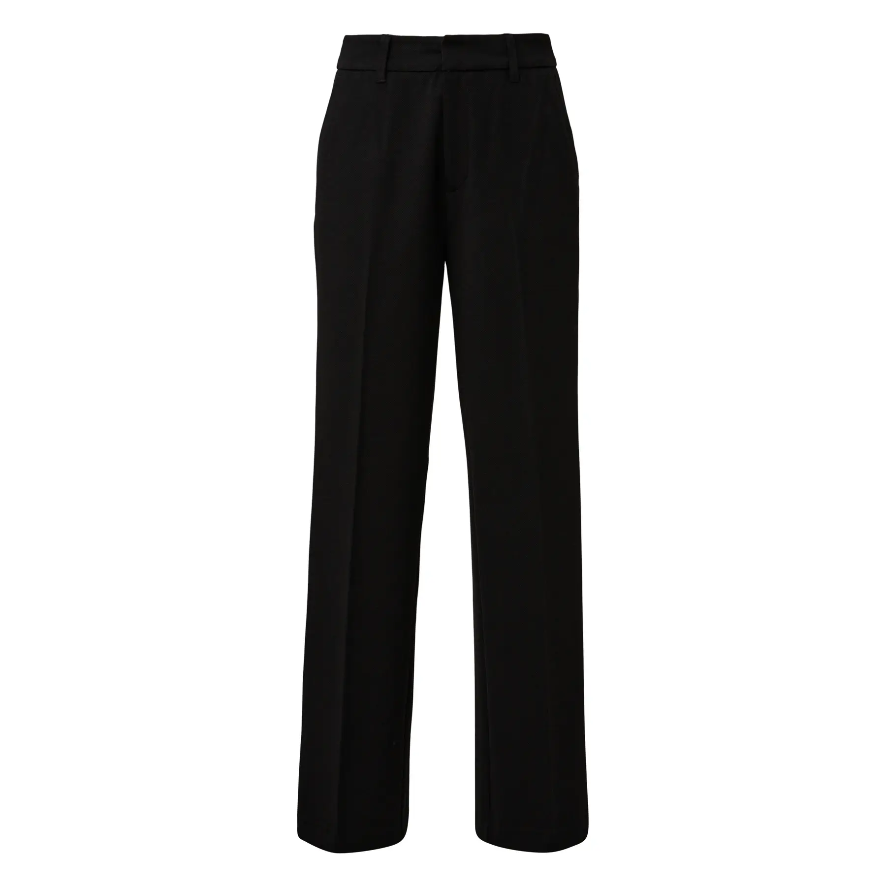 Pantaloni a gamba larga in jersey testurizzato donna s.Oliver