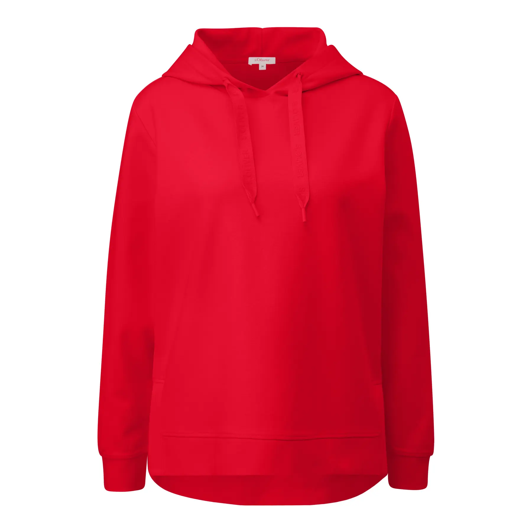 s.Oliver - female - Zacht sweatshirt met capuchon en zijsplitten