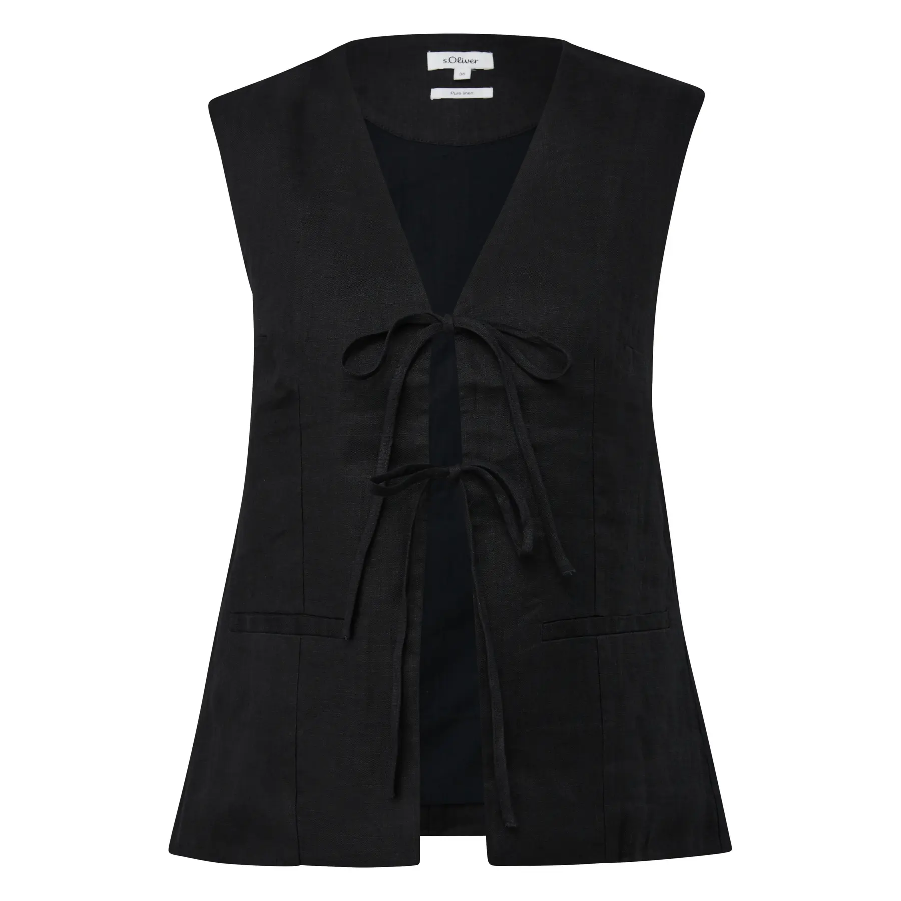 Gilet in lino donna s.Oliver