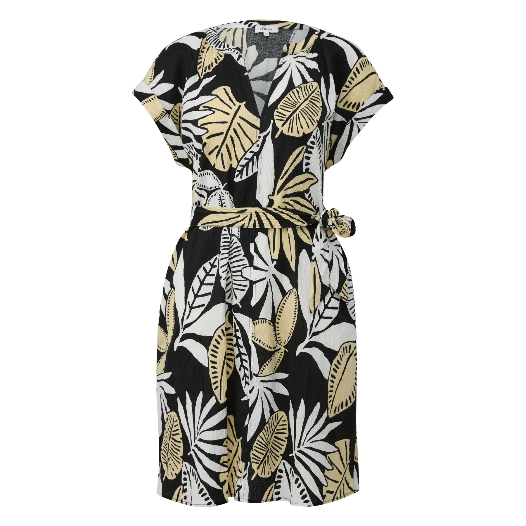 Robe corta in viscosa mista taglio ampio donna s.Oliver