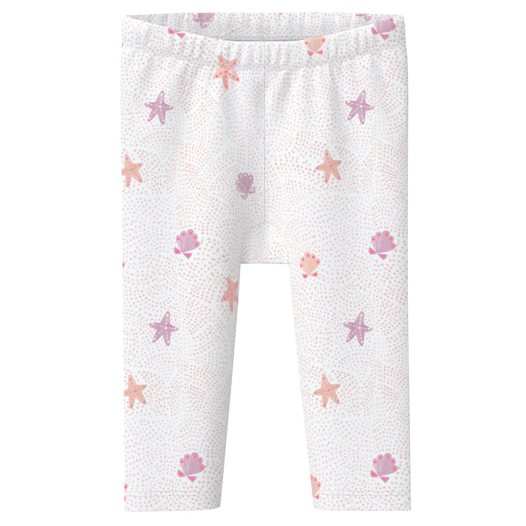 Leggings aus Baumwollmix mit Allover-Print für Babys s.Oliver