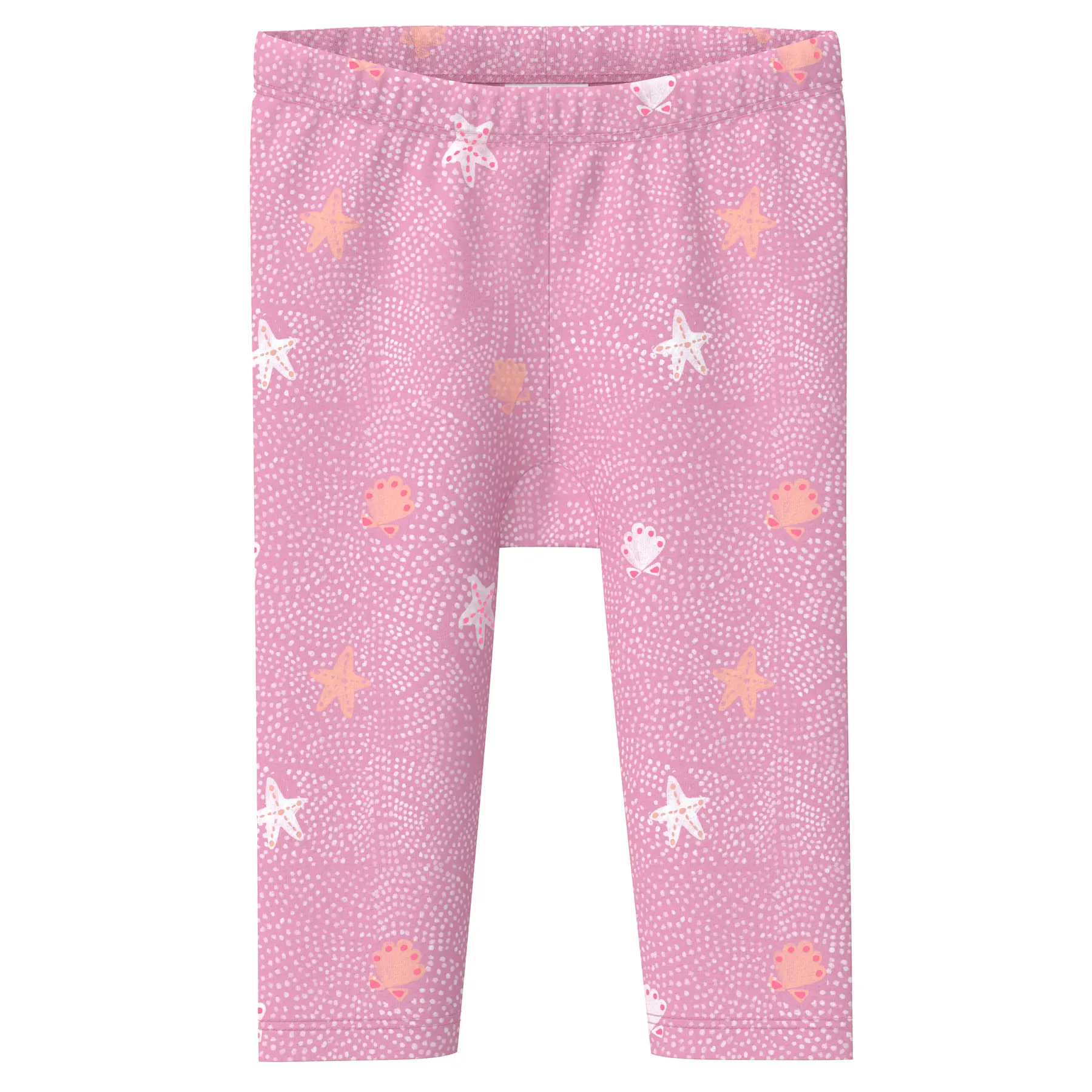 Leggings aus Baumwollmix mit Allover-Print für Babys s.Oliver