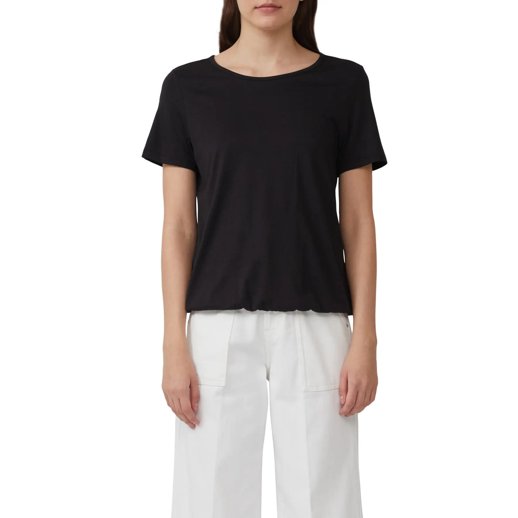 s.Oliver - female - Jersey T-shirt in O-shape met cut-out