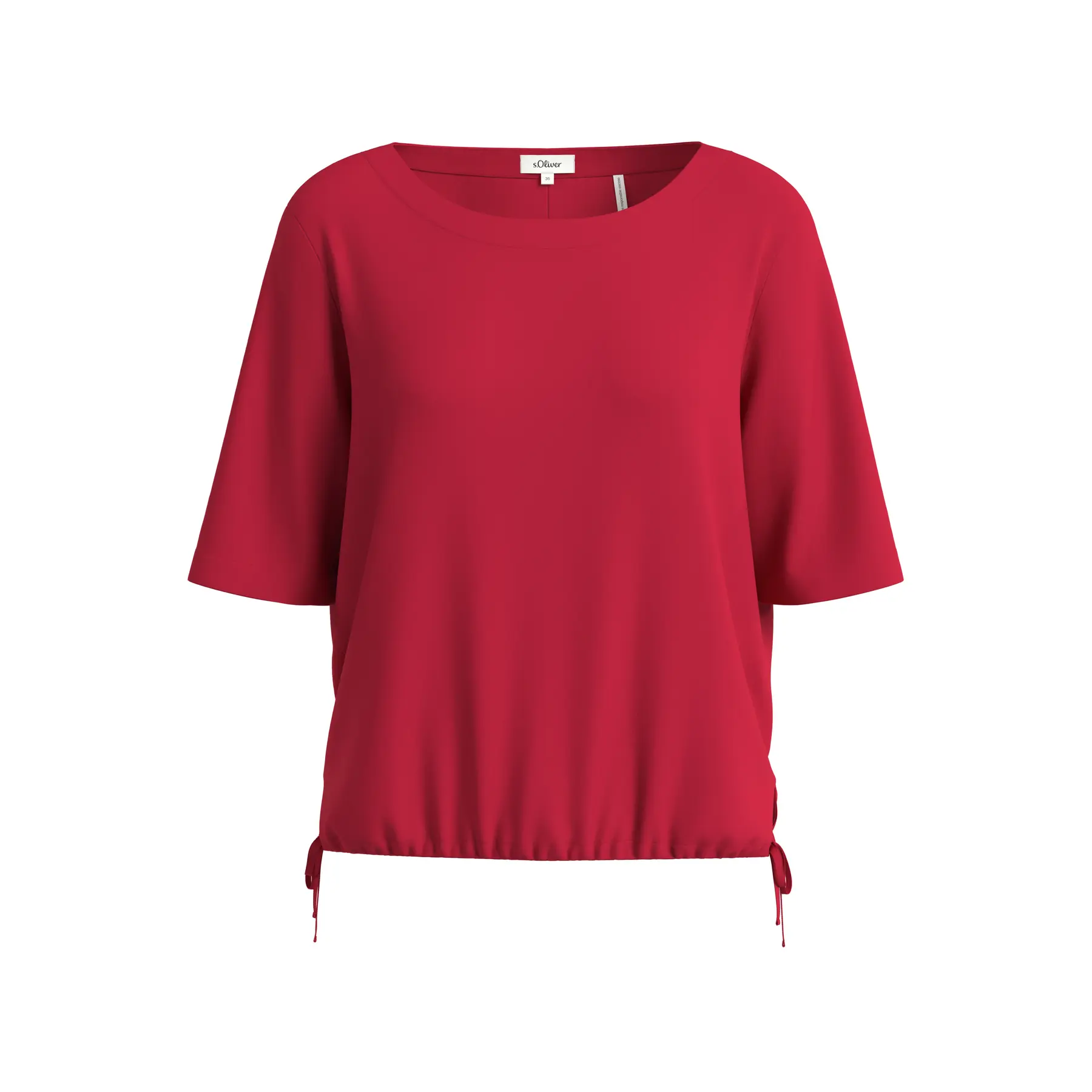 Musterbluse mit verstellbarem Saum Damen s.Oliver
