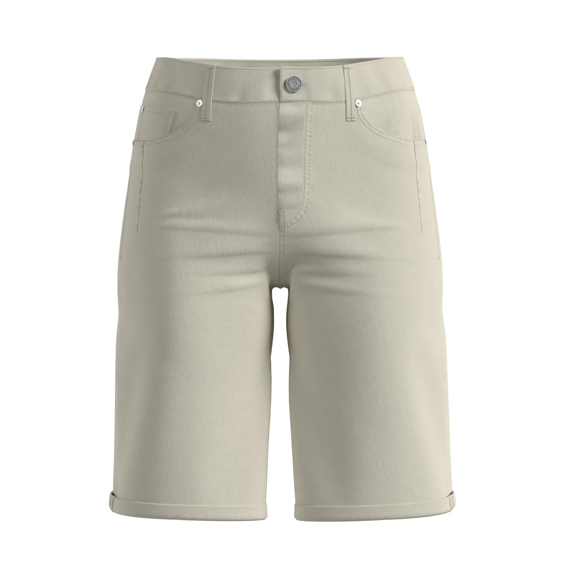 Bermuda in denim a gamba dritta vita media donna s.Oliver Karolin