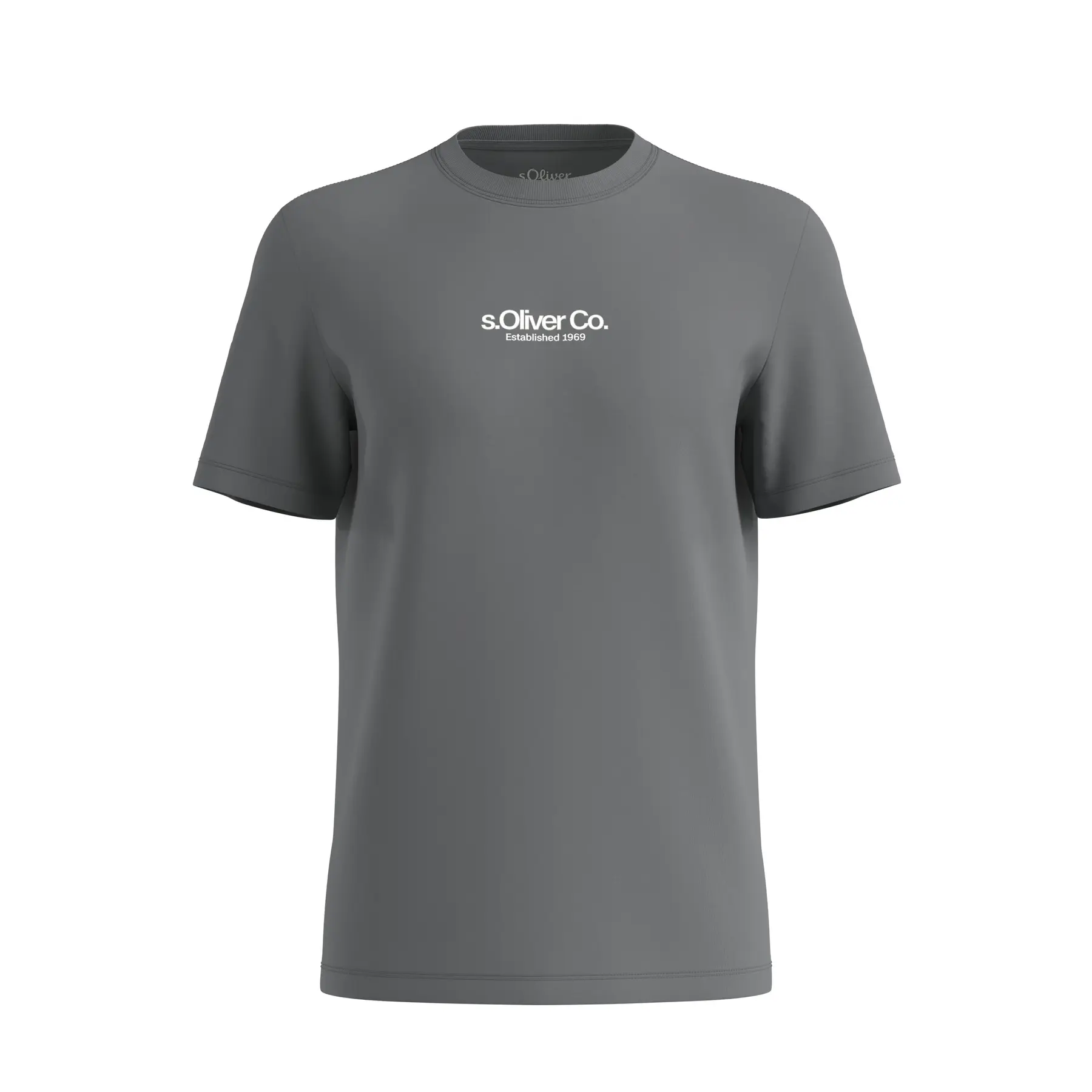 T-shirt in cotone con stampa frontale s.Oliver 2166827