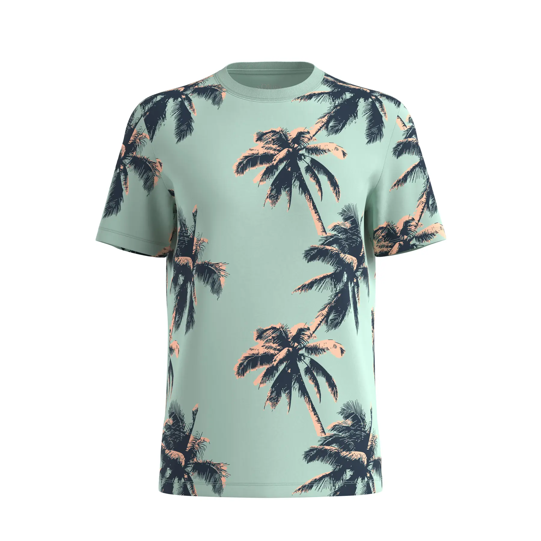 T-shirt in cotone con stampa all-over s.Oliver