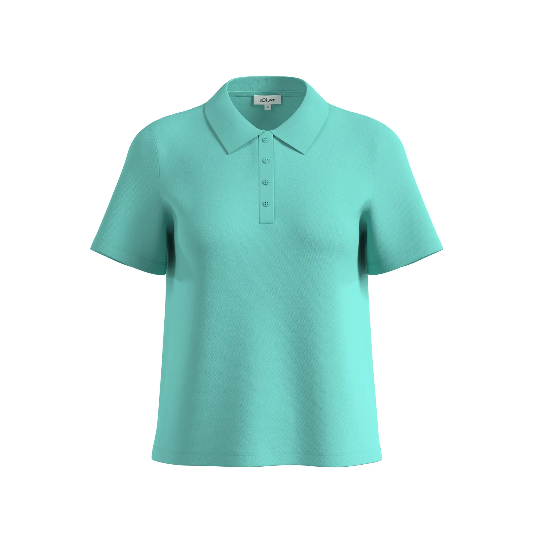 Damen Poloshirt aus Baumwoll-Piqué s.Oliver