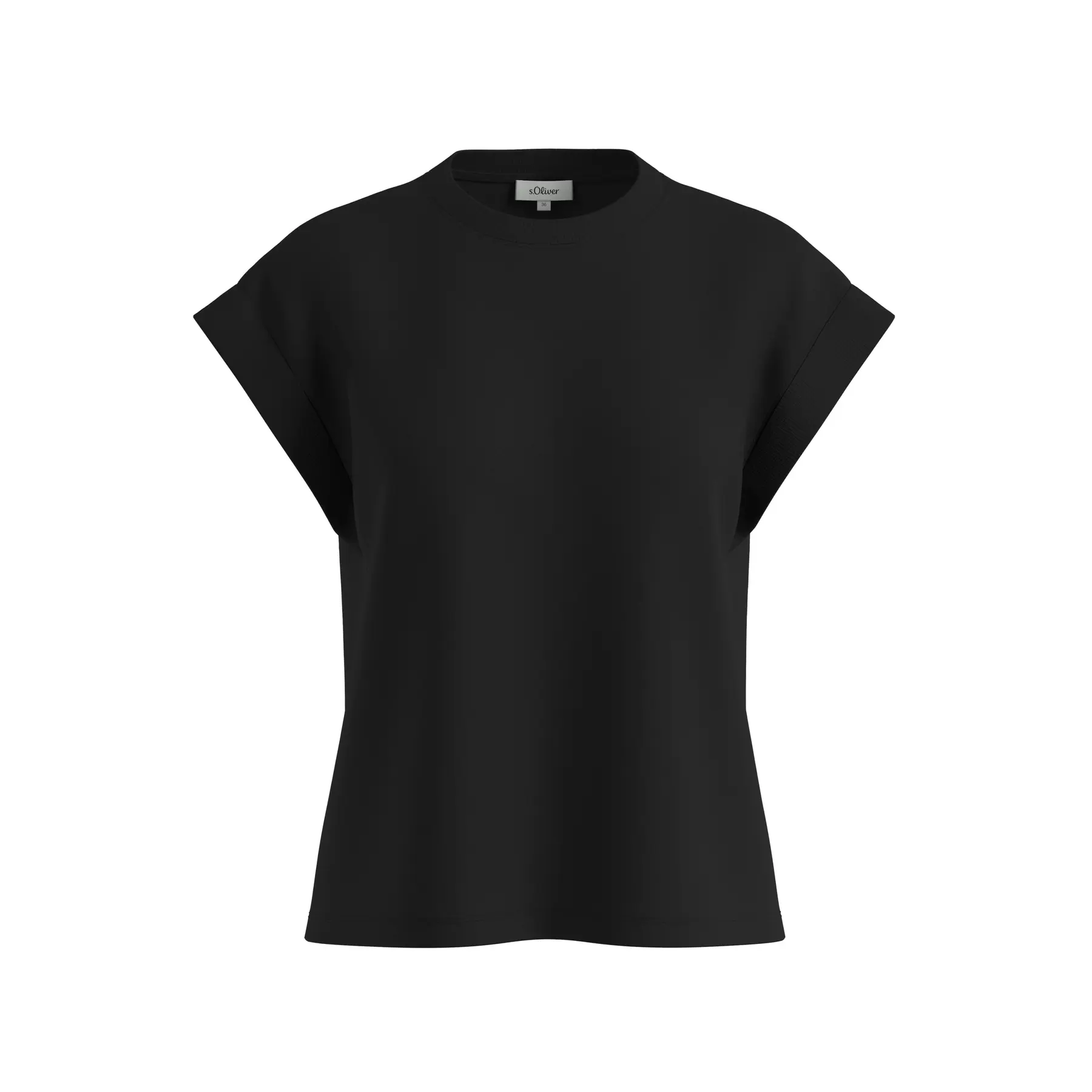 T-Shirt Relaxed Fit mit Überschnittenen Schultern für Damen s.Oliver