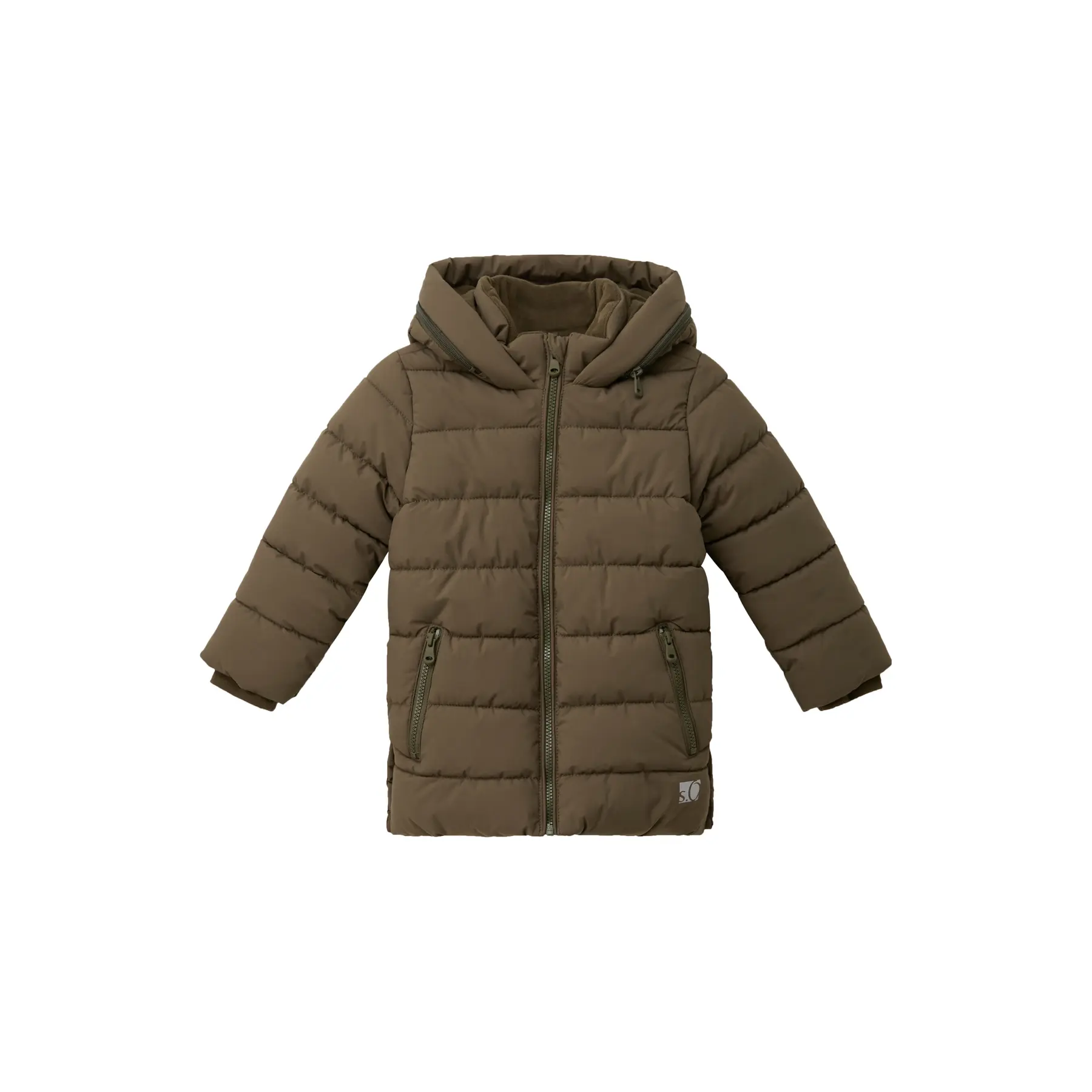Manteau matelassé chaud avec détail imprimé bébé garçon s.Oliver Manteau matelassé chaud avec détail imprimé bébé garçon s.Oliver