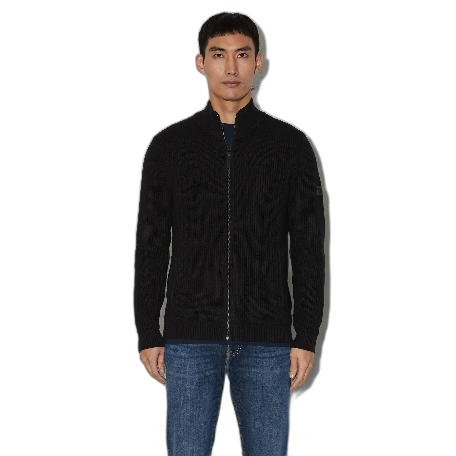 Pullover mit Stehkragen und Reißverschluss s.Oliver