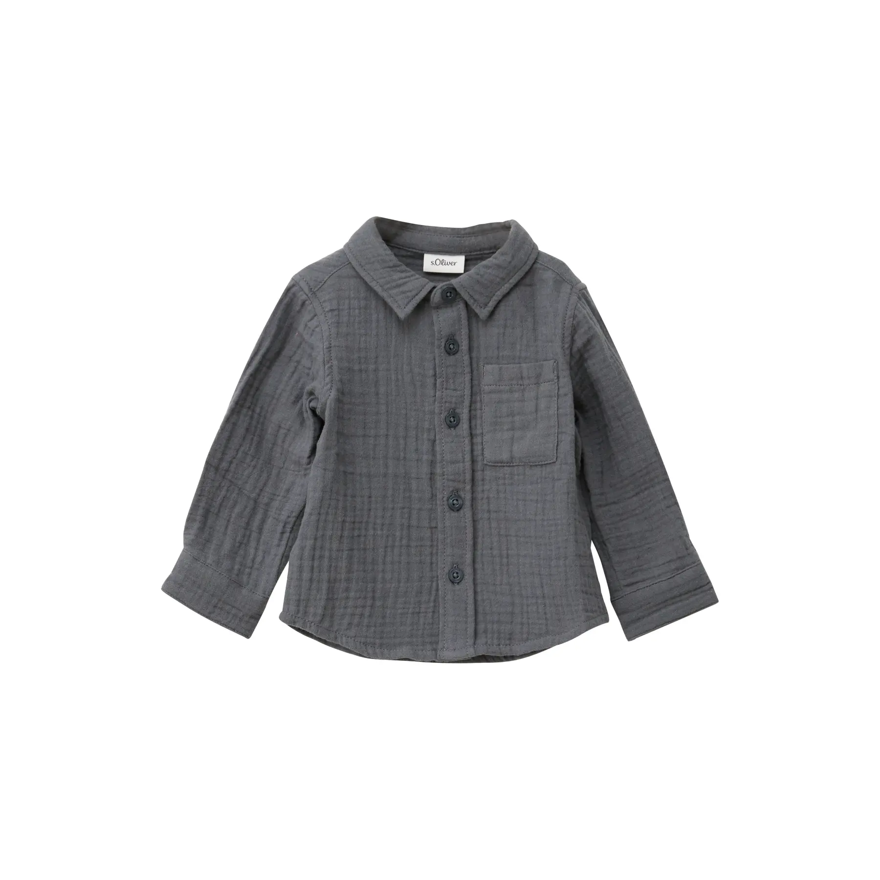 Chemise en mousseline de coton bébé s.Oliver Chemise en mousseline de coton bébé s.Oliver