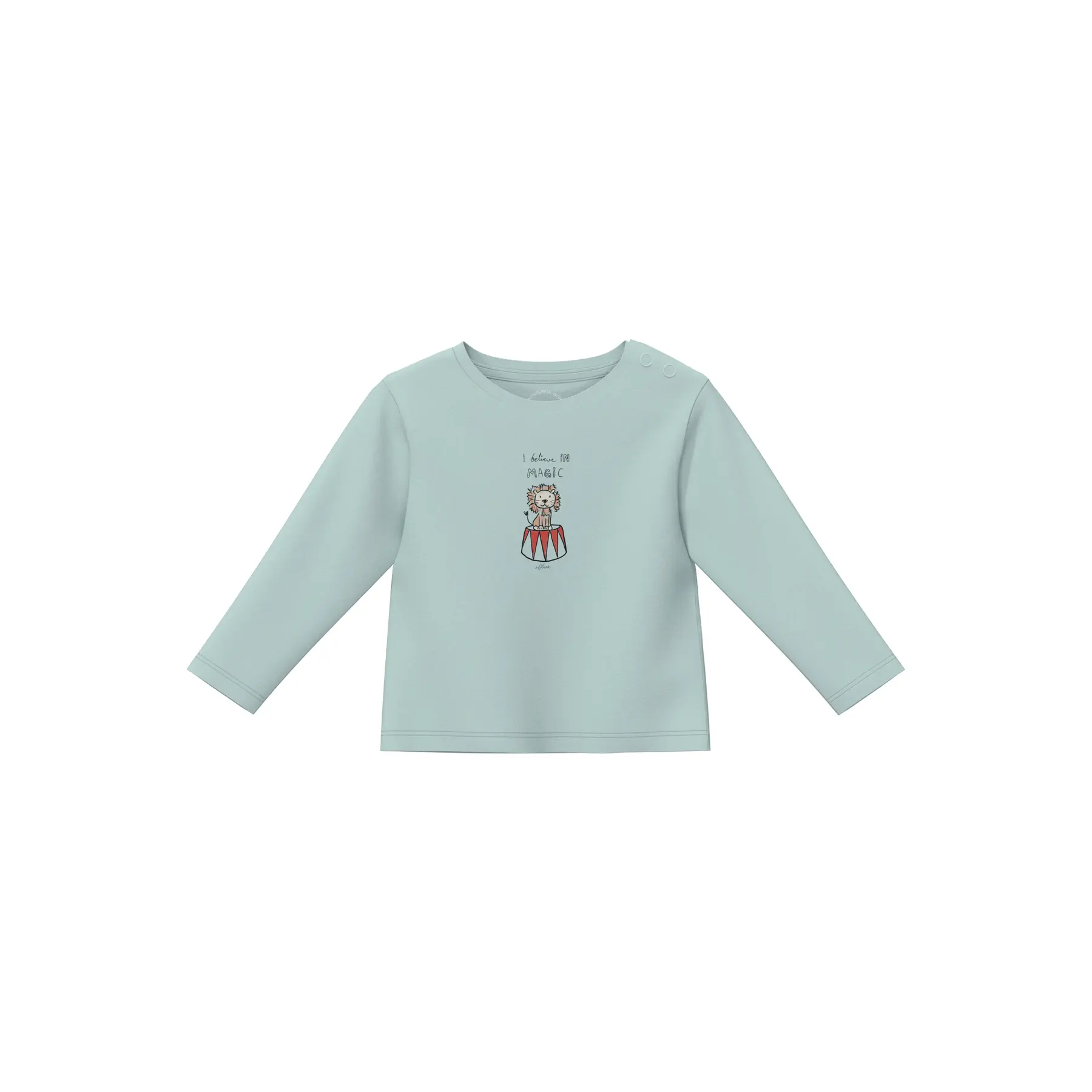 Cotton T-Shirt mit Frontdruck für Babys s.Oliver