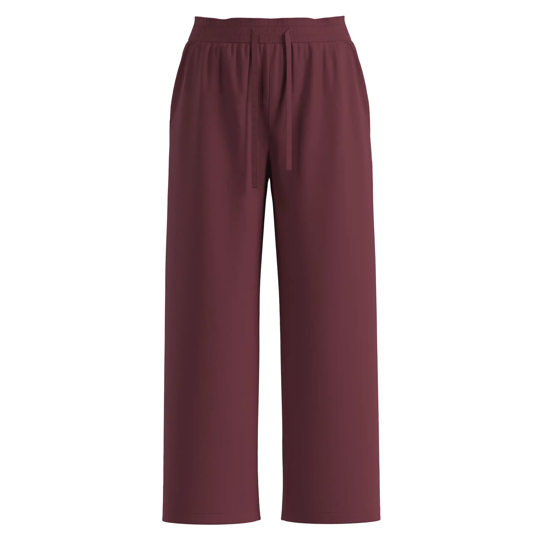 Pantaloni a vita alta con cintura elastica e tasche a filo donna s.Oliver