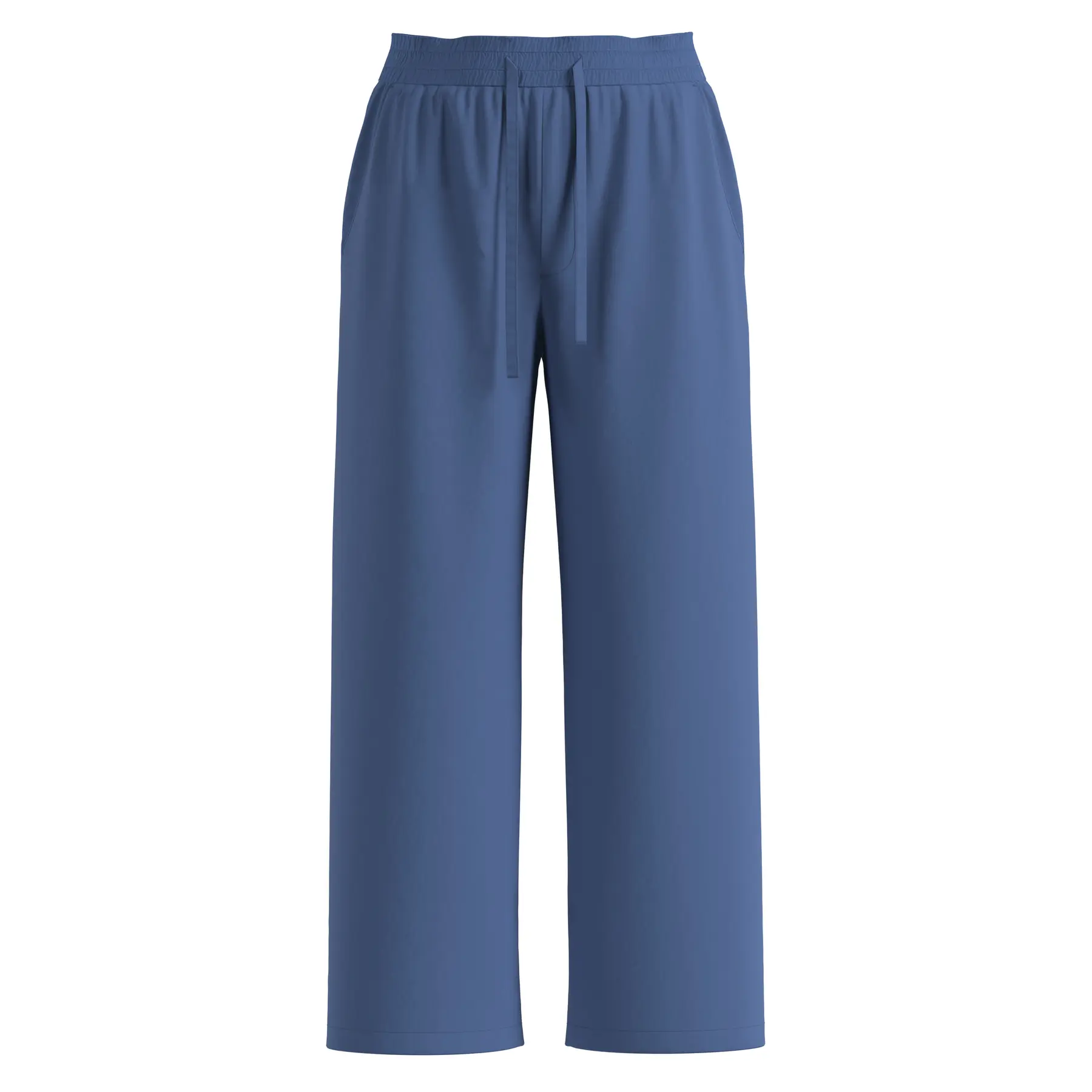 Pantaloni a vita alta con cintura elastica e tasche a filo donna s.Oliver