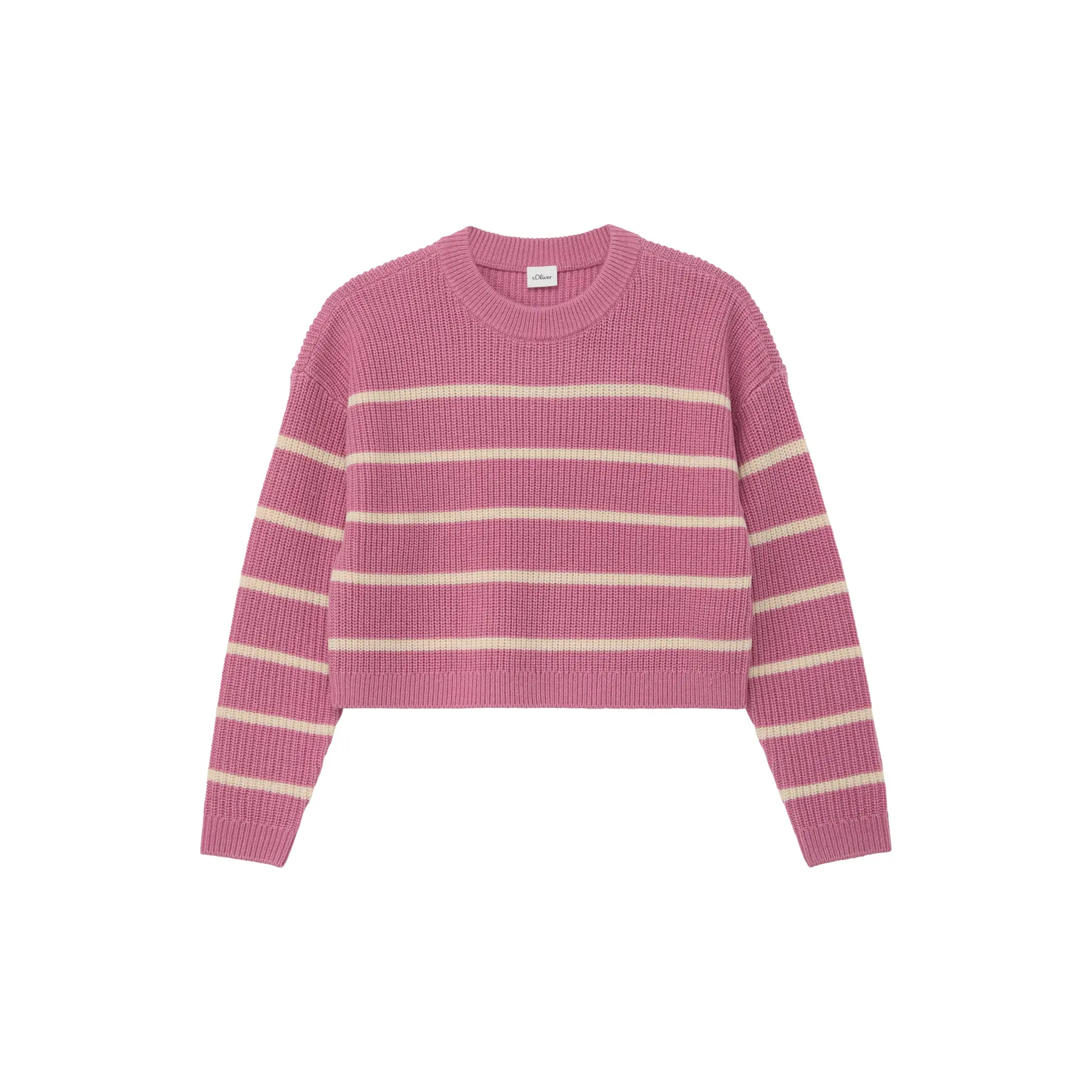 Maglione a righe taglio Boxy ragazza s.Oliver