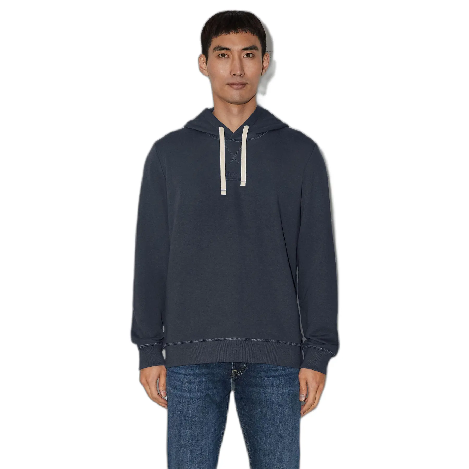 Logo-Print Mischgewebe Kapuzenpullover s.Oliver