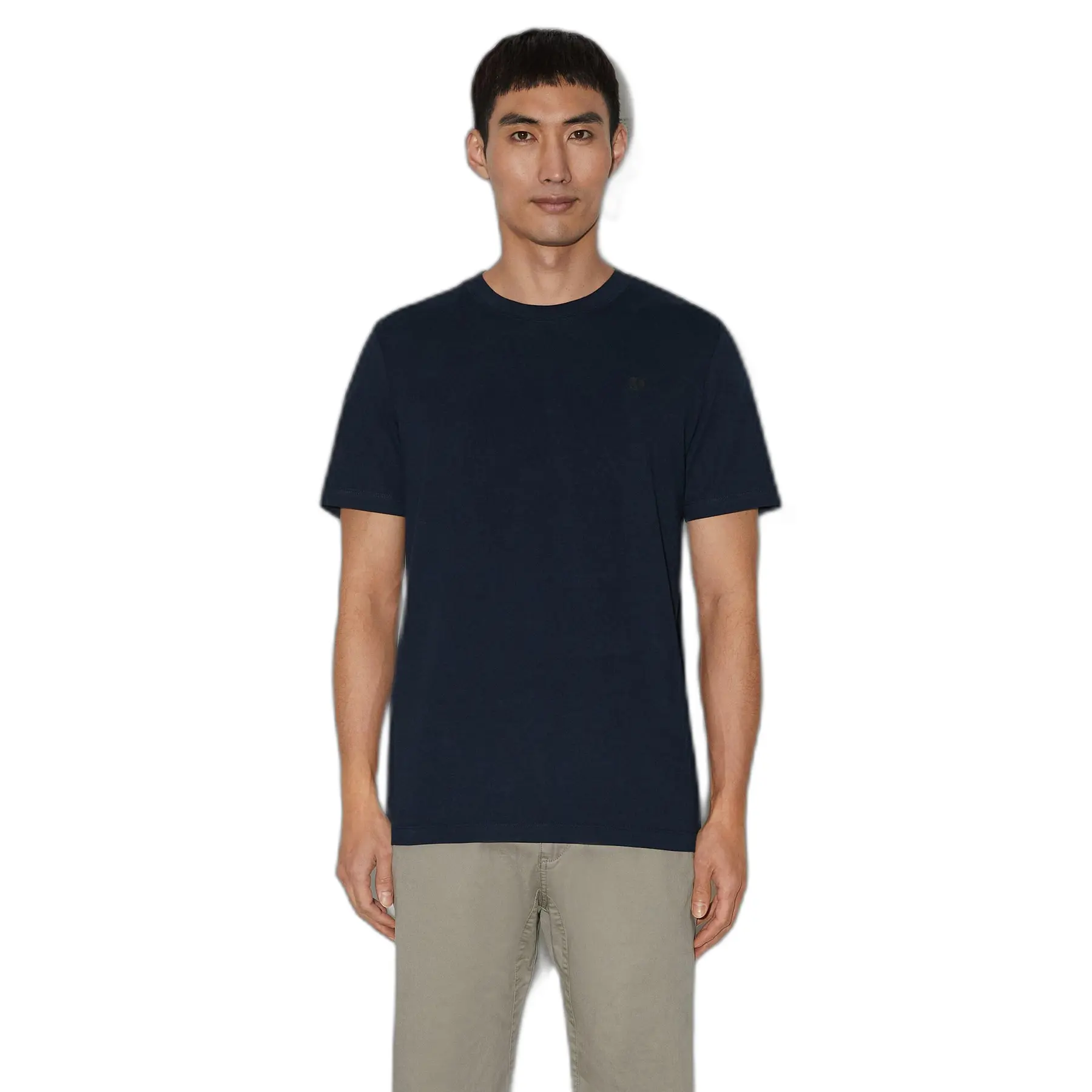 T-Shirt aus Baumwolle mit Rundhalsausschnitt und Logo-Print s.Oliver