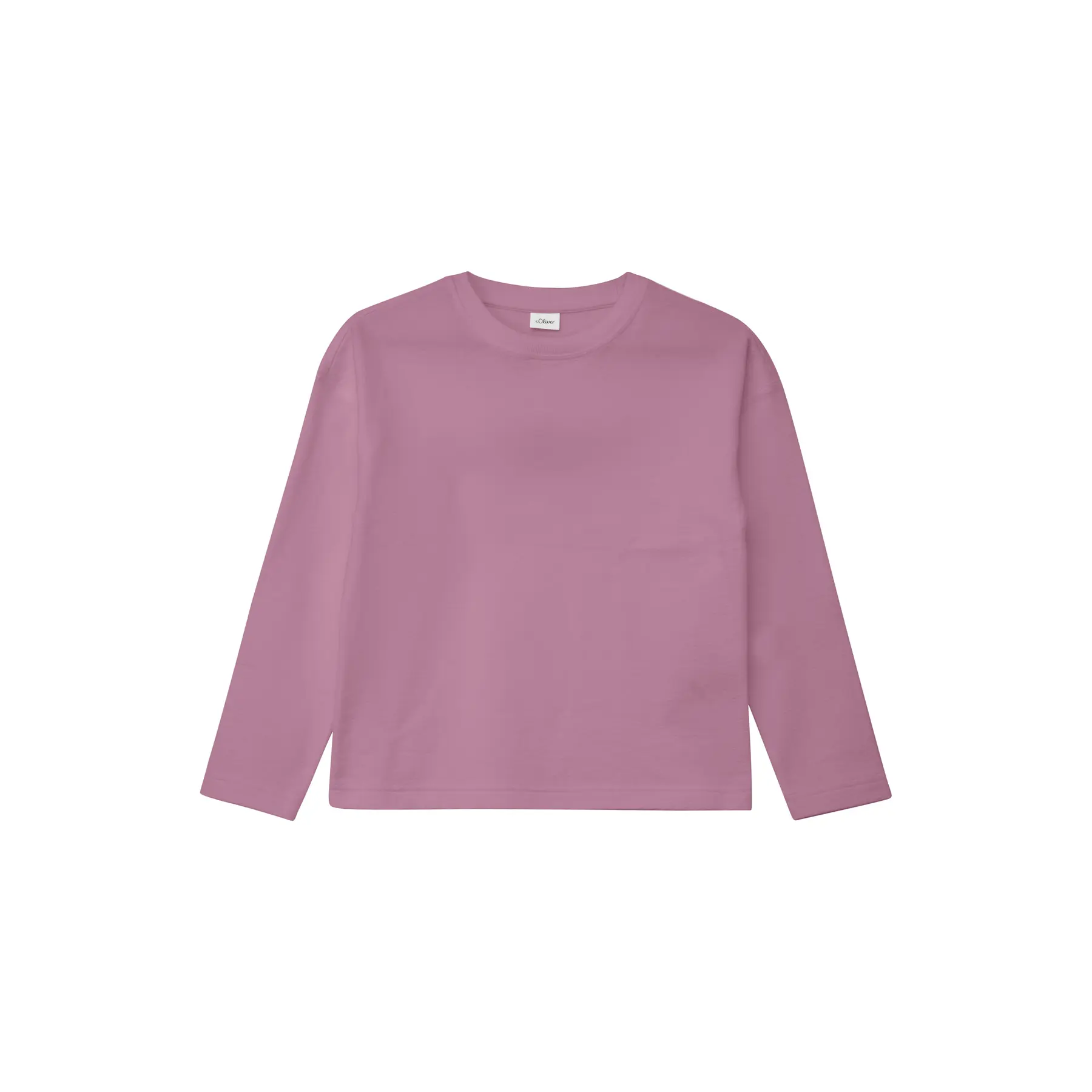 T-shirt à manches longues coupe Boxy texturé en molleton léger fille s.Oliver