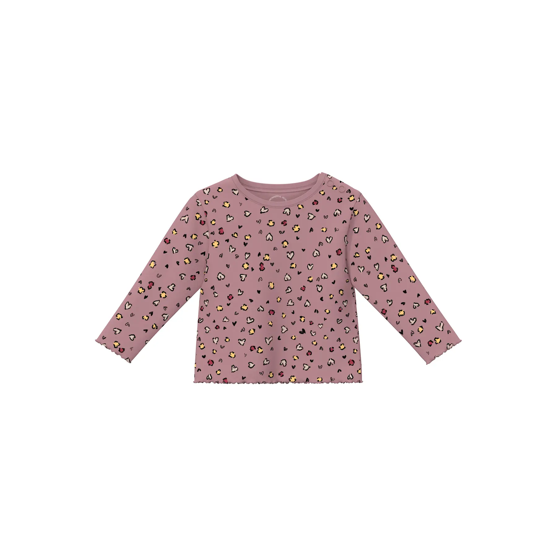 T-shirt a maniche lunghe con stampa all-over per neonati s.Oliver
