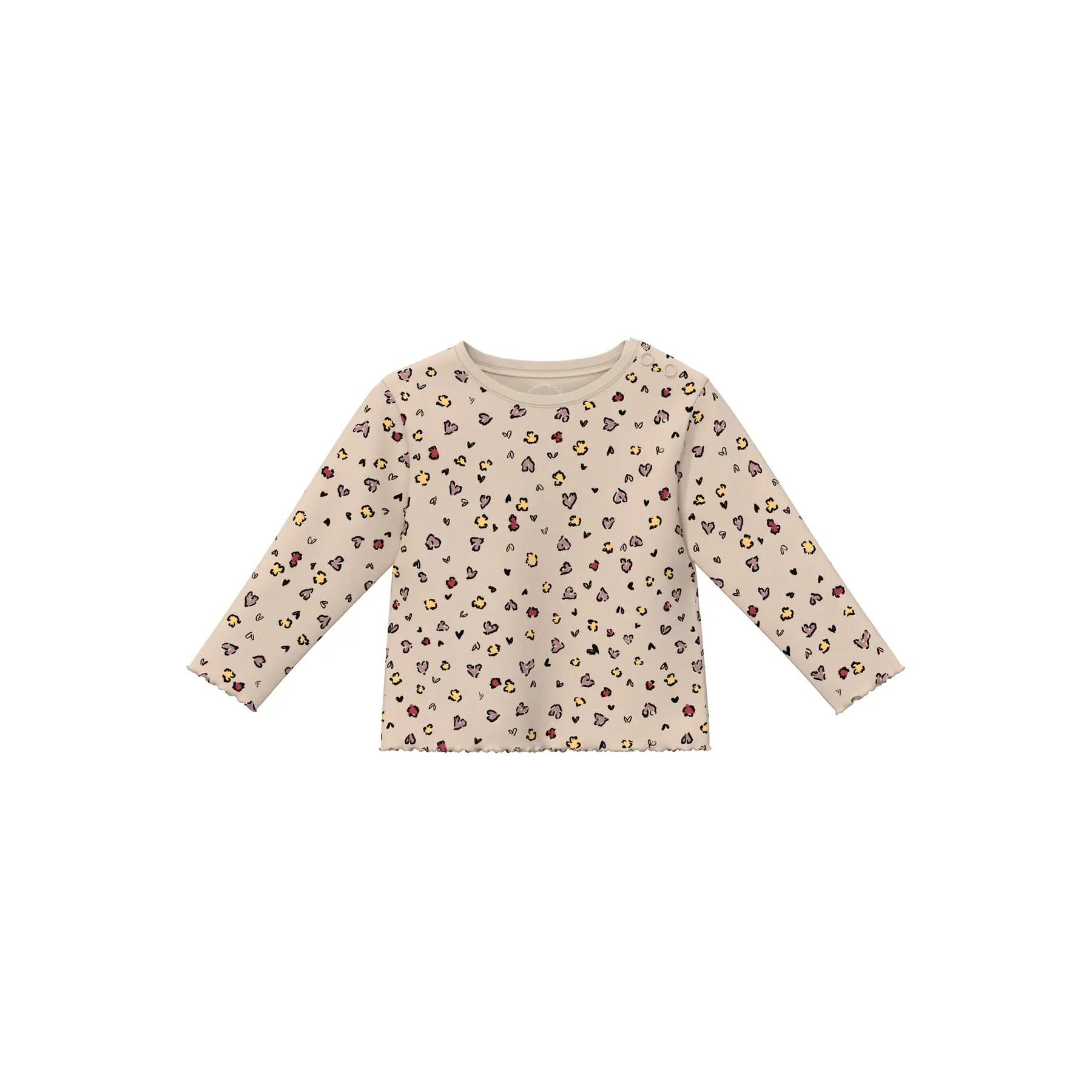 T-shirt a maniche lunghe con stampa all-over per neonati s.Oliver
