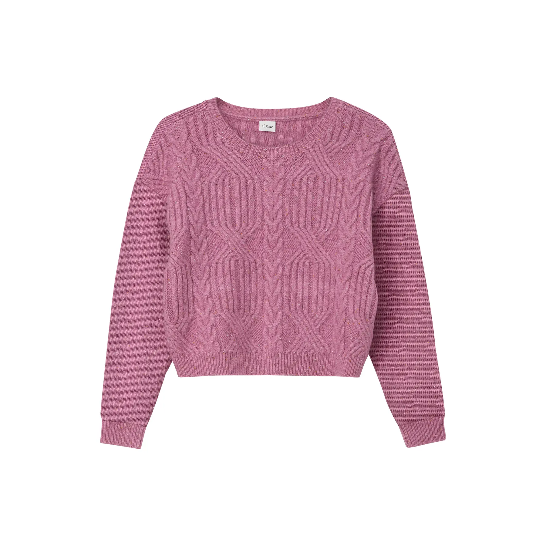 Pull court coupe ample a trecce bambina s.Oliver