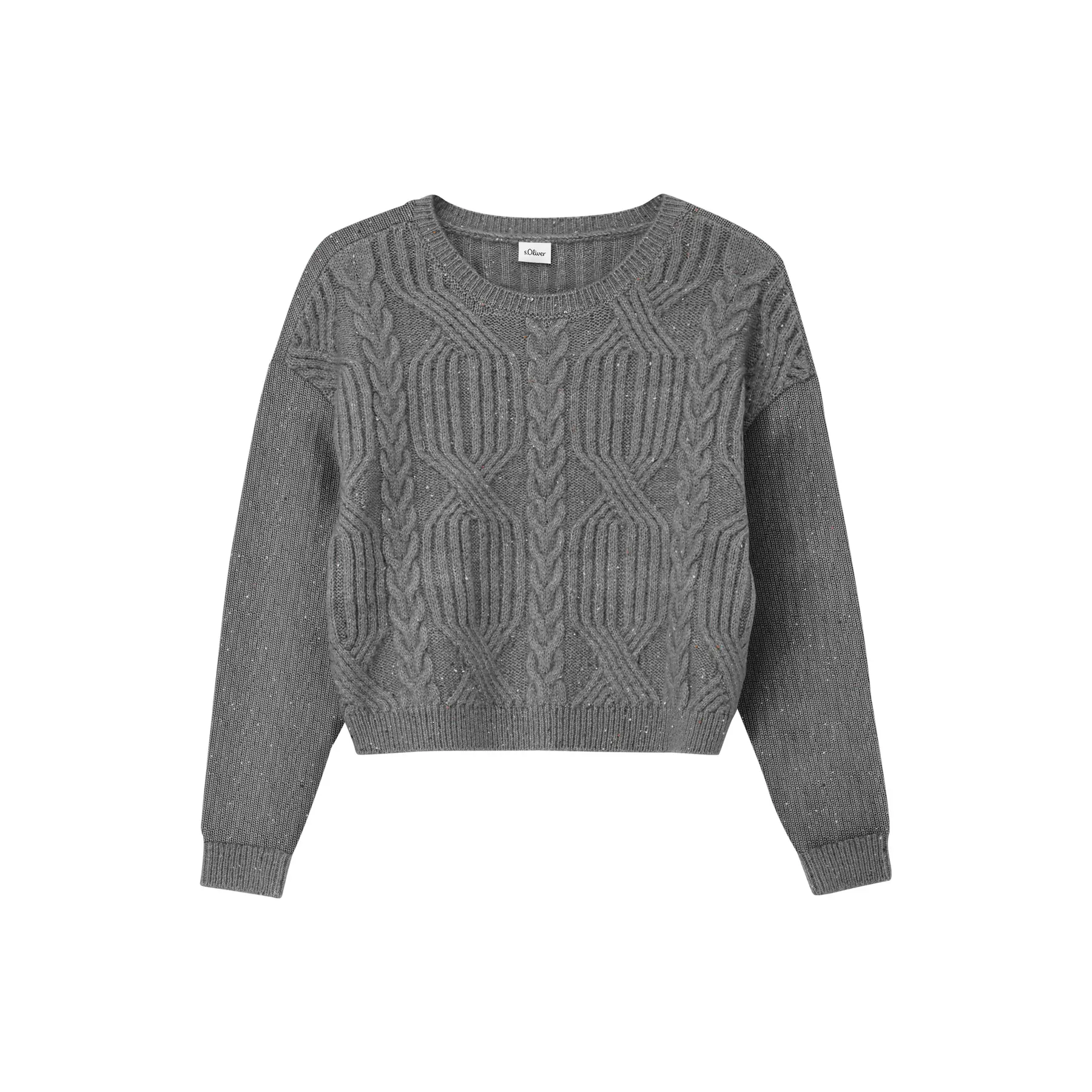Pull court coupe ample a trecce bambina s.Oliver