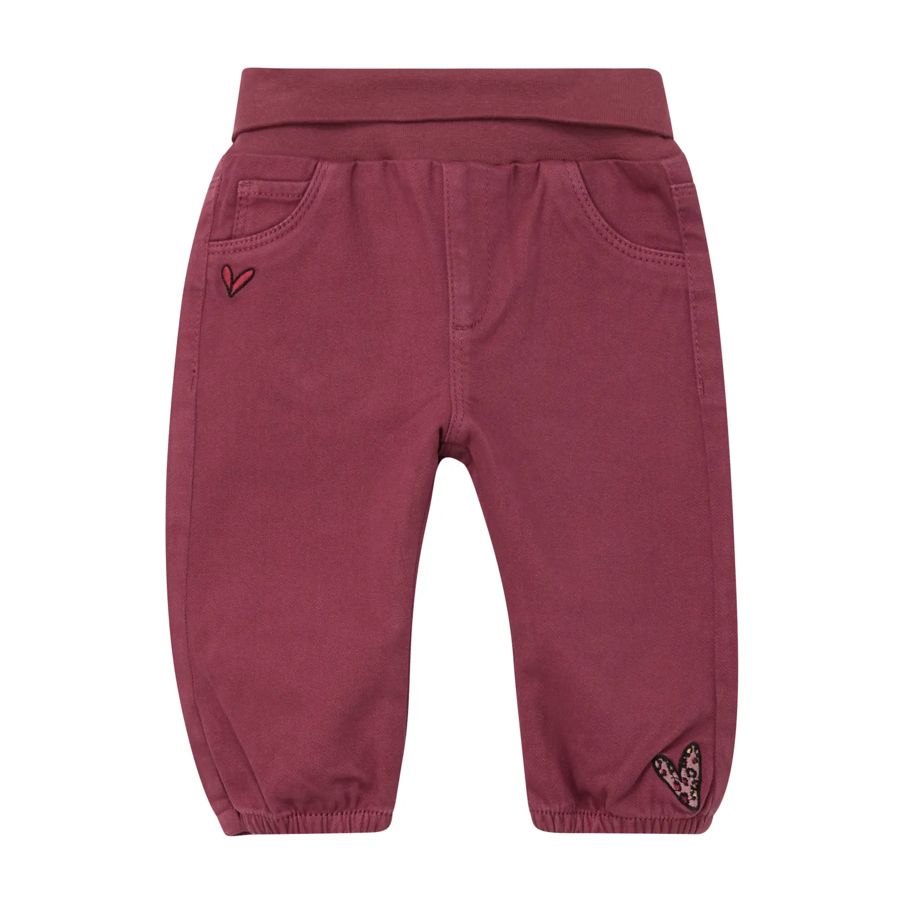 Hose mit Umschlag und Stickerei für Babys s.Oliver