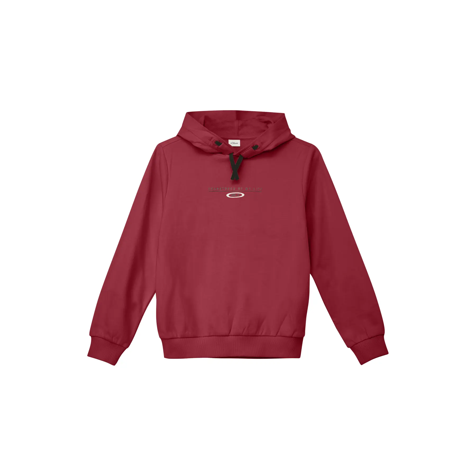 Sweatshirt à capuche avec cordon de serrage et intérieur brossé enfant s.Oliver