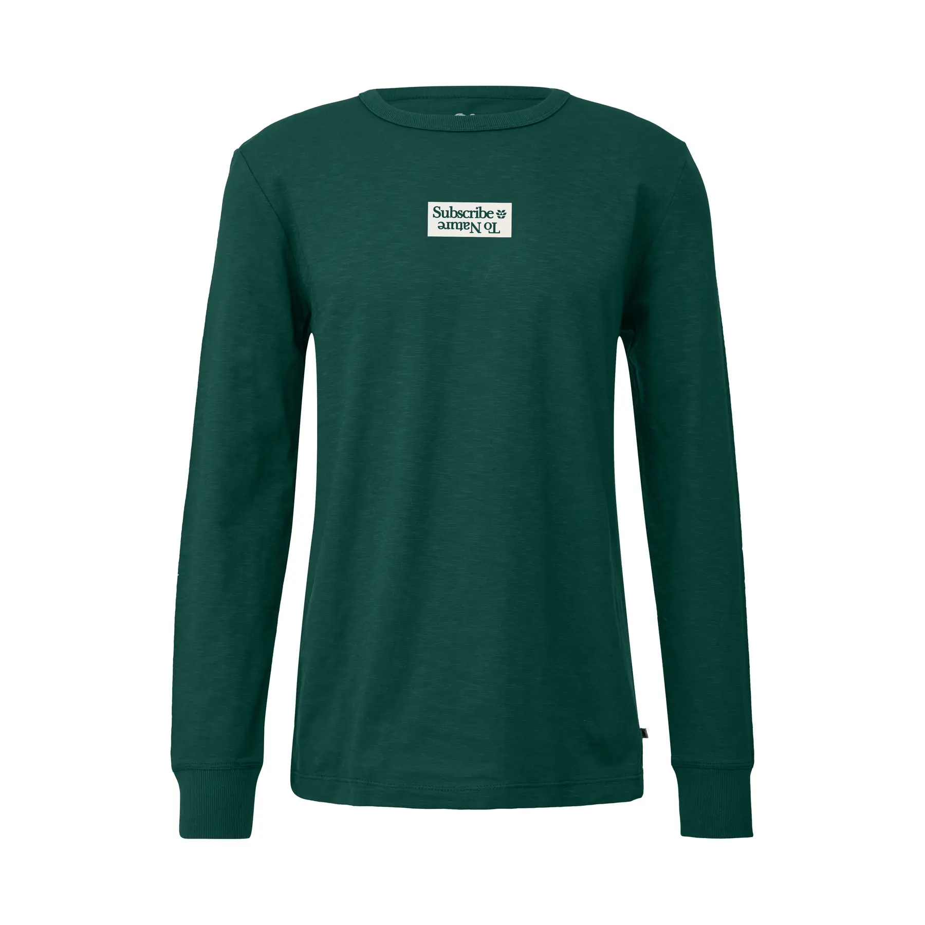 Langarm-T-Shirt mit Rundhalsausschnitt und Druck vorne s.Oliver