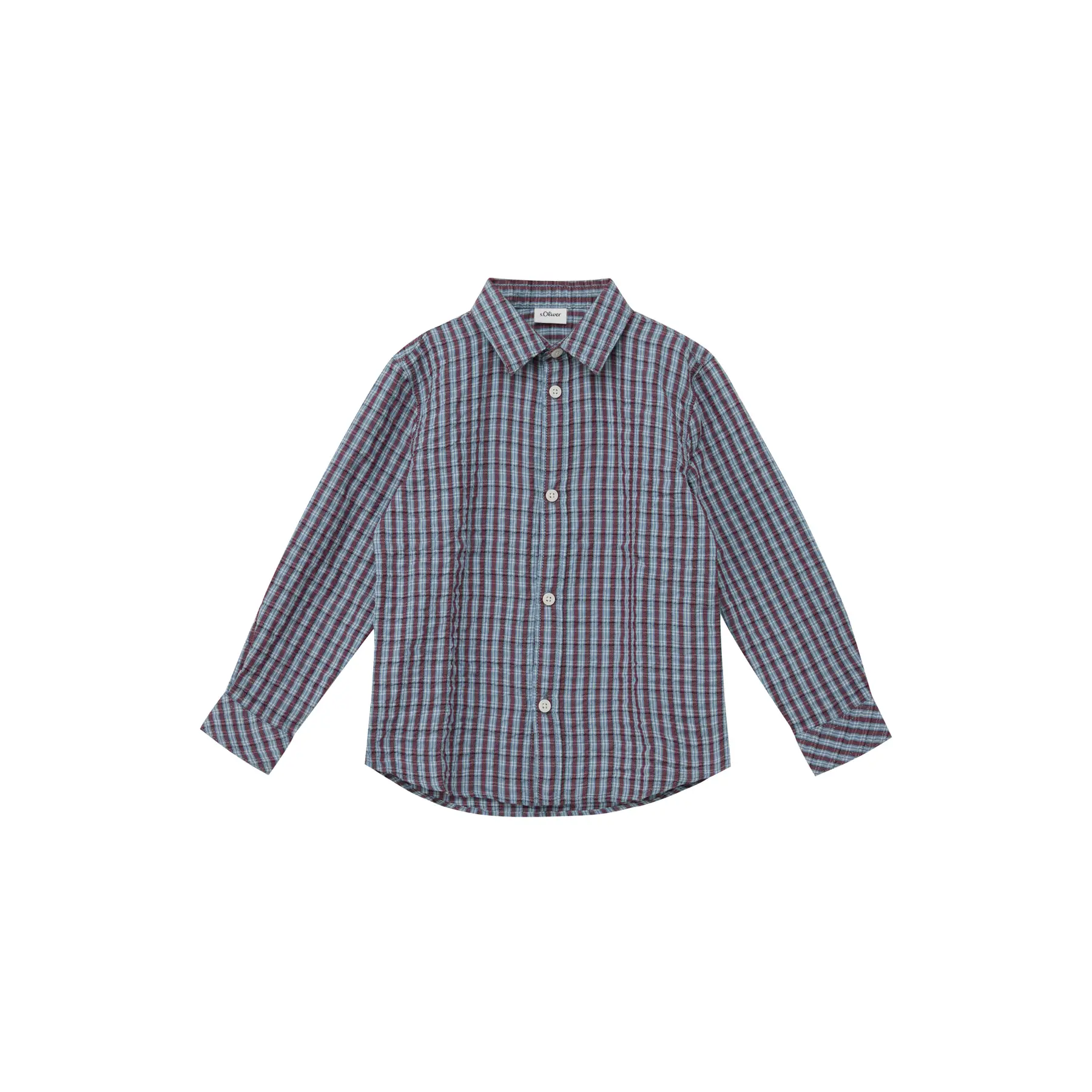 Chemise légère en coton avec motif all-over enfant s.Oliver Chemise légère en coton avec motif all-over enfant s.Oliver
