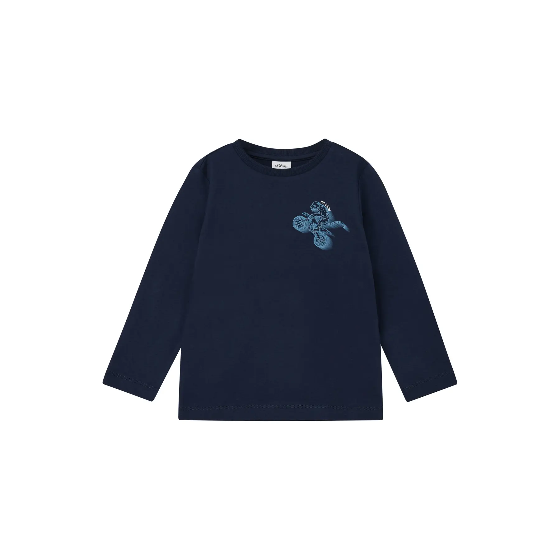 Langarm-T-Shirt aus Jersey mit Druck auf der Vorderseite für Kinder s.Oliver
