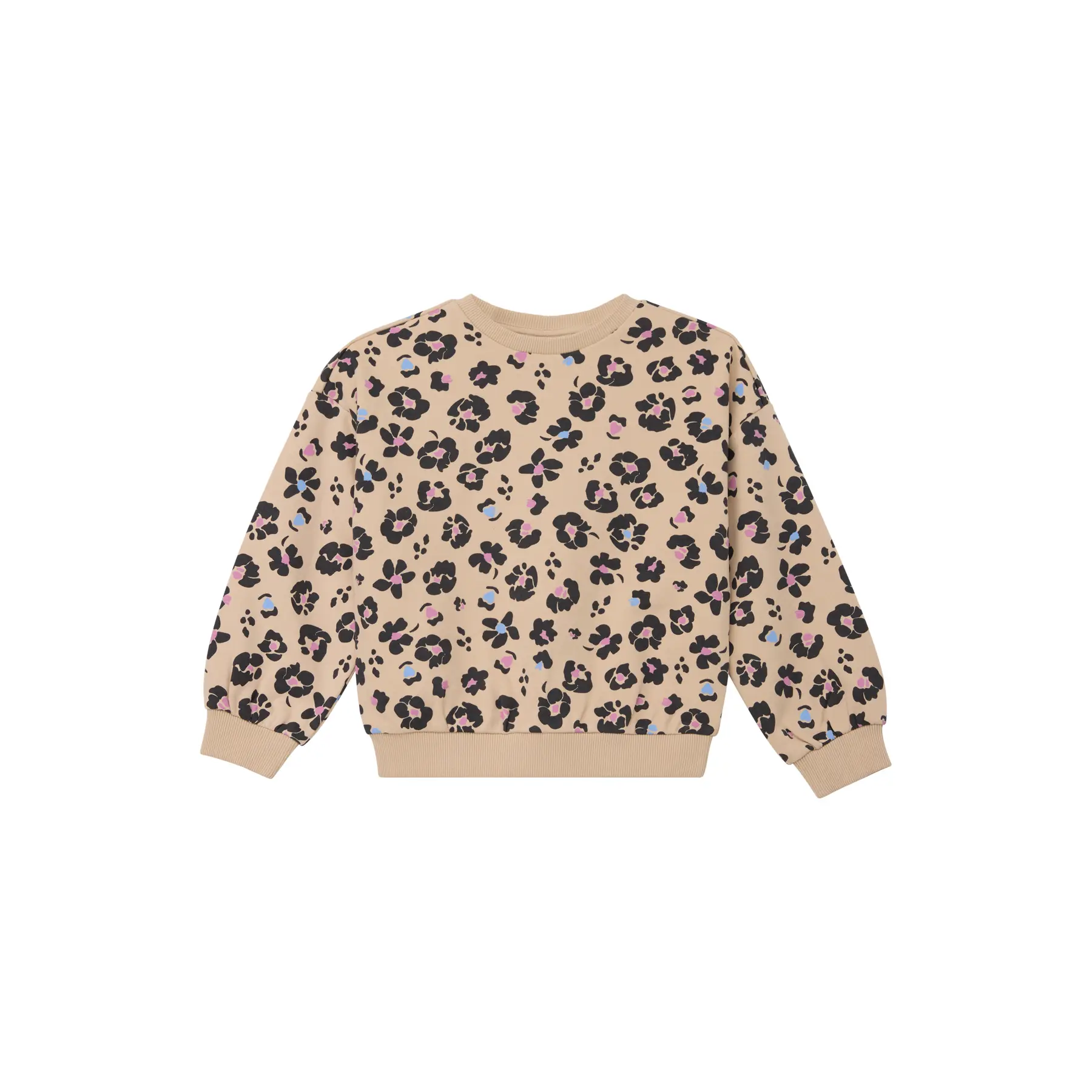 Felpa oversize con stampa all-over ragazza s.Oliver