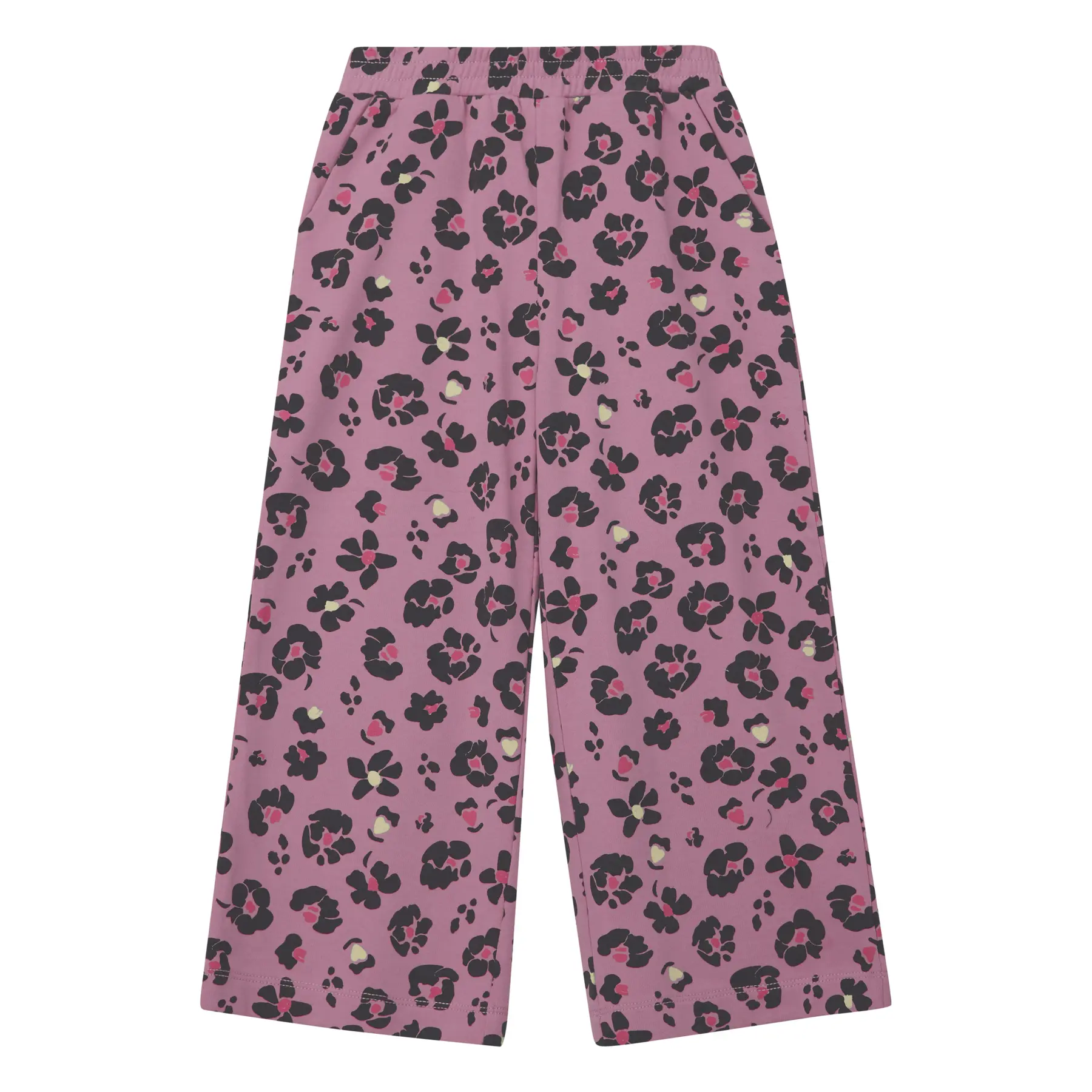 Pantalon de jogging Wide Leg avec imprimé all-over fille s.Oliver