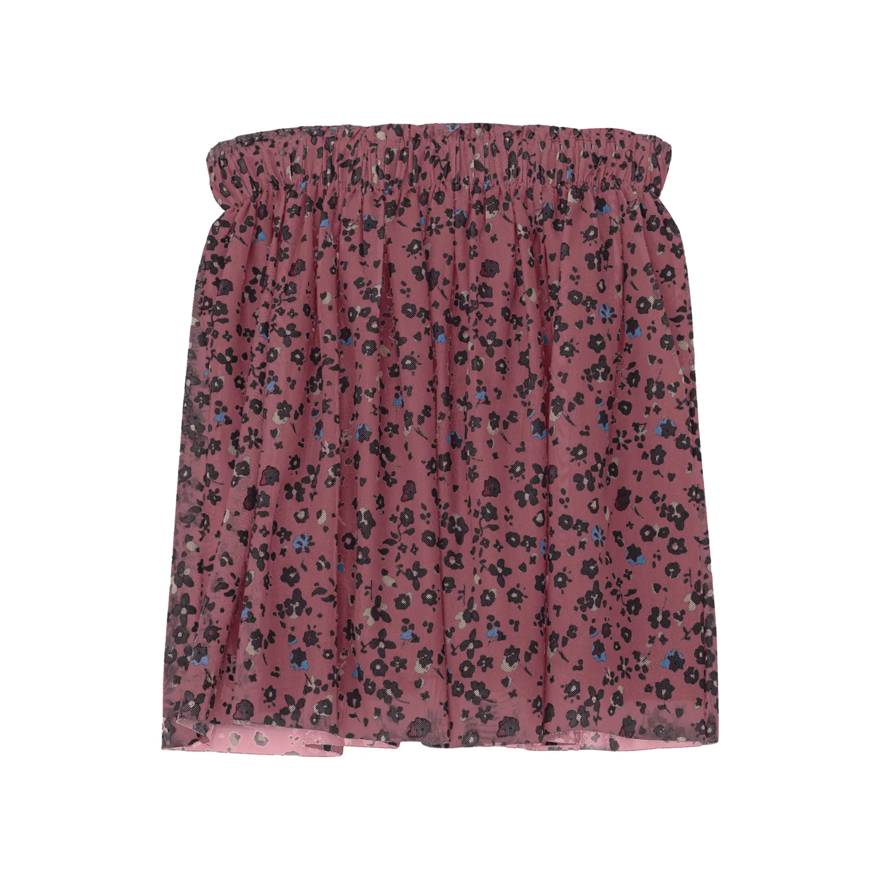 Jupe évasée en mesh avec doublure en jersey et motif floral bébé fille s.Oliver