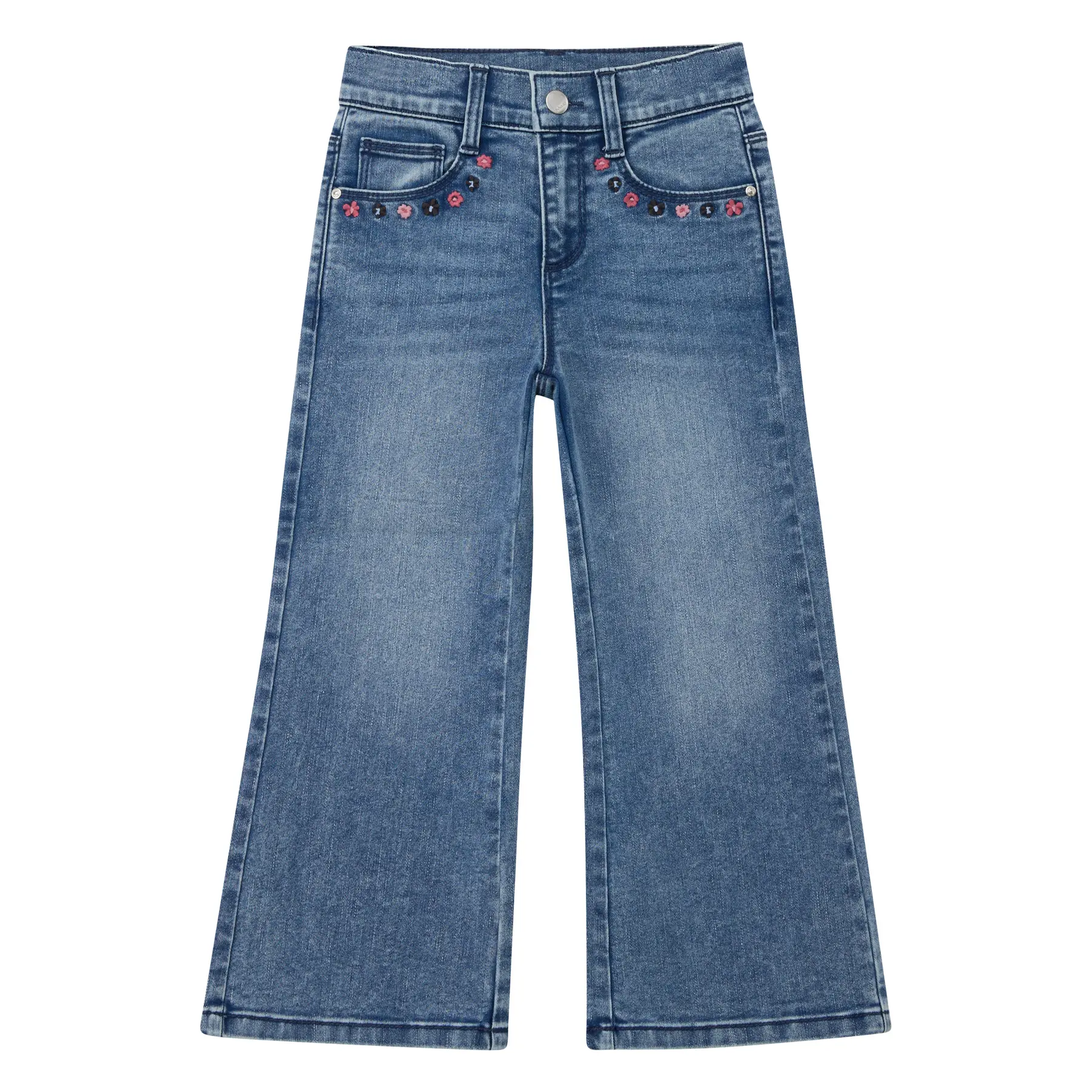 Jeans Regular Fit Alta Vita Gamba Larga 5 Tasche Bambina s.Oliver