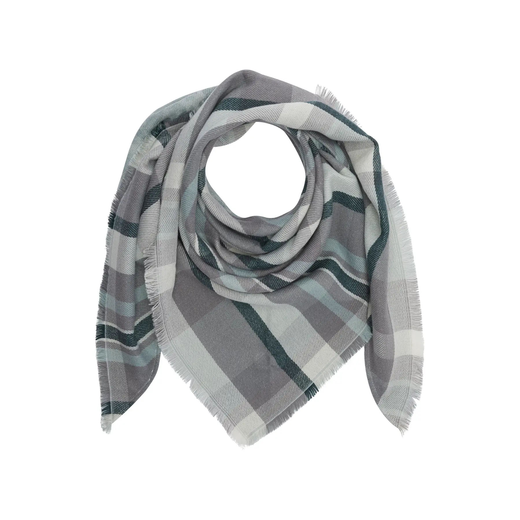 Foulard triangolare con stampa all-over donna s.Oliver