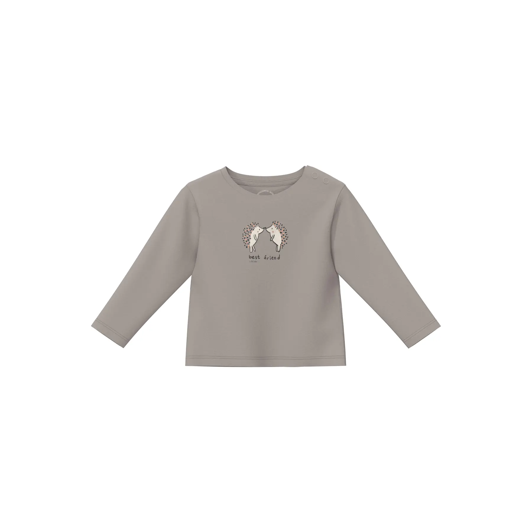Cotton T-Shirt mit Frontdruck für Babys s.Oliver