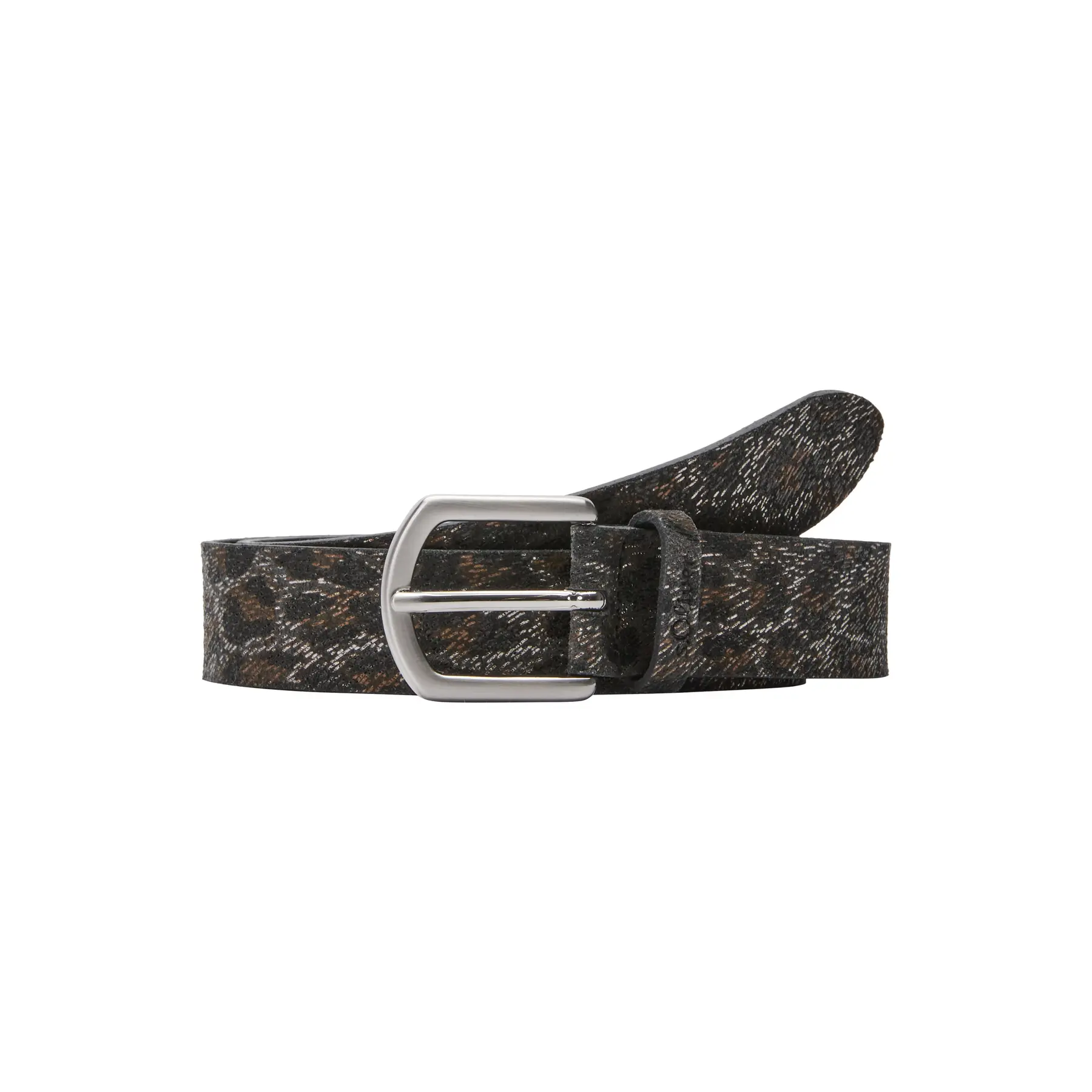 Ceinture en cuir avec imprimé métallisé fille s.Oliver