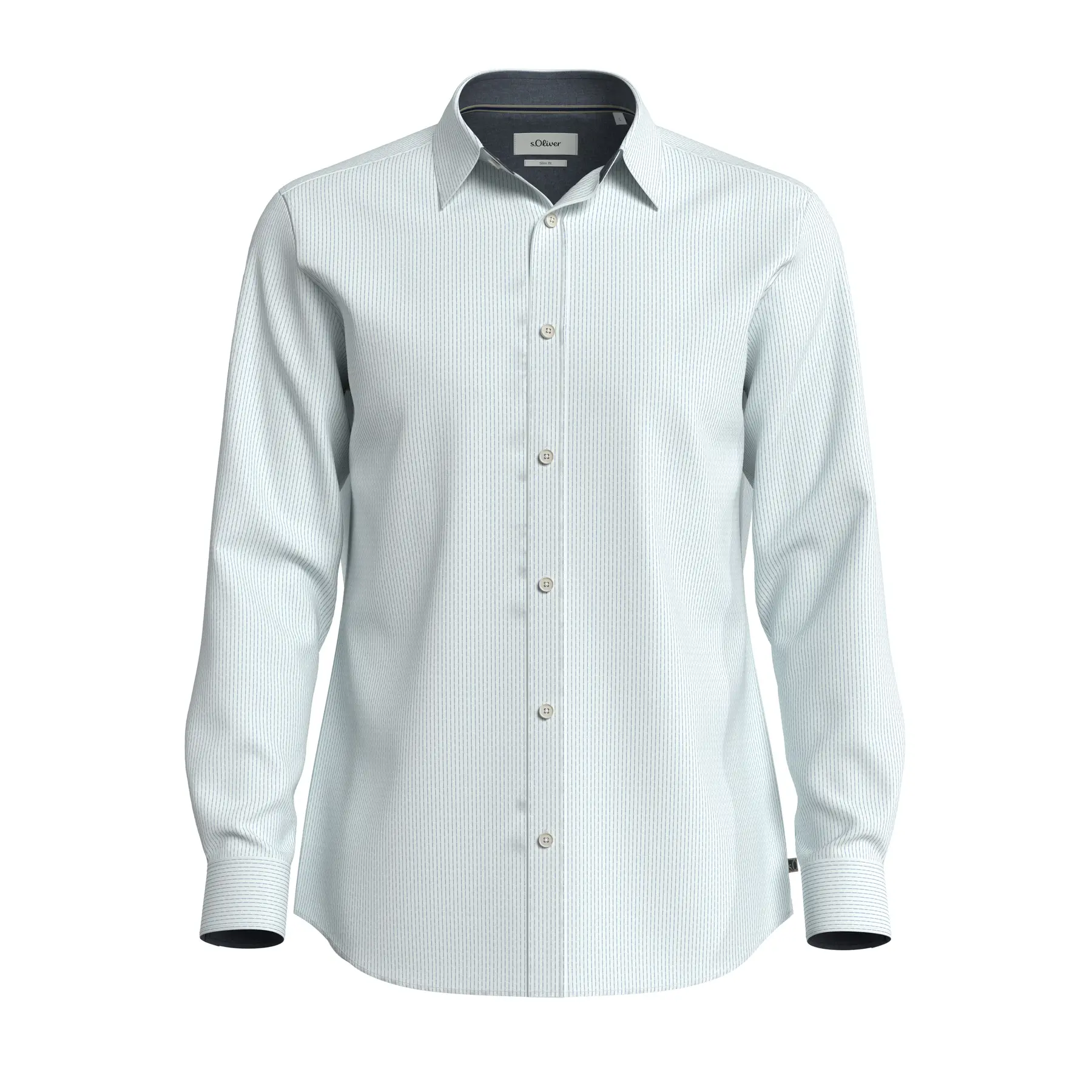 Camicia a fantasia con colletto Kent s.Oliver