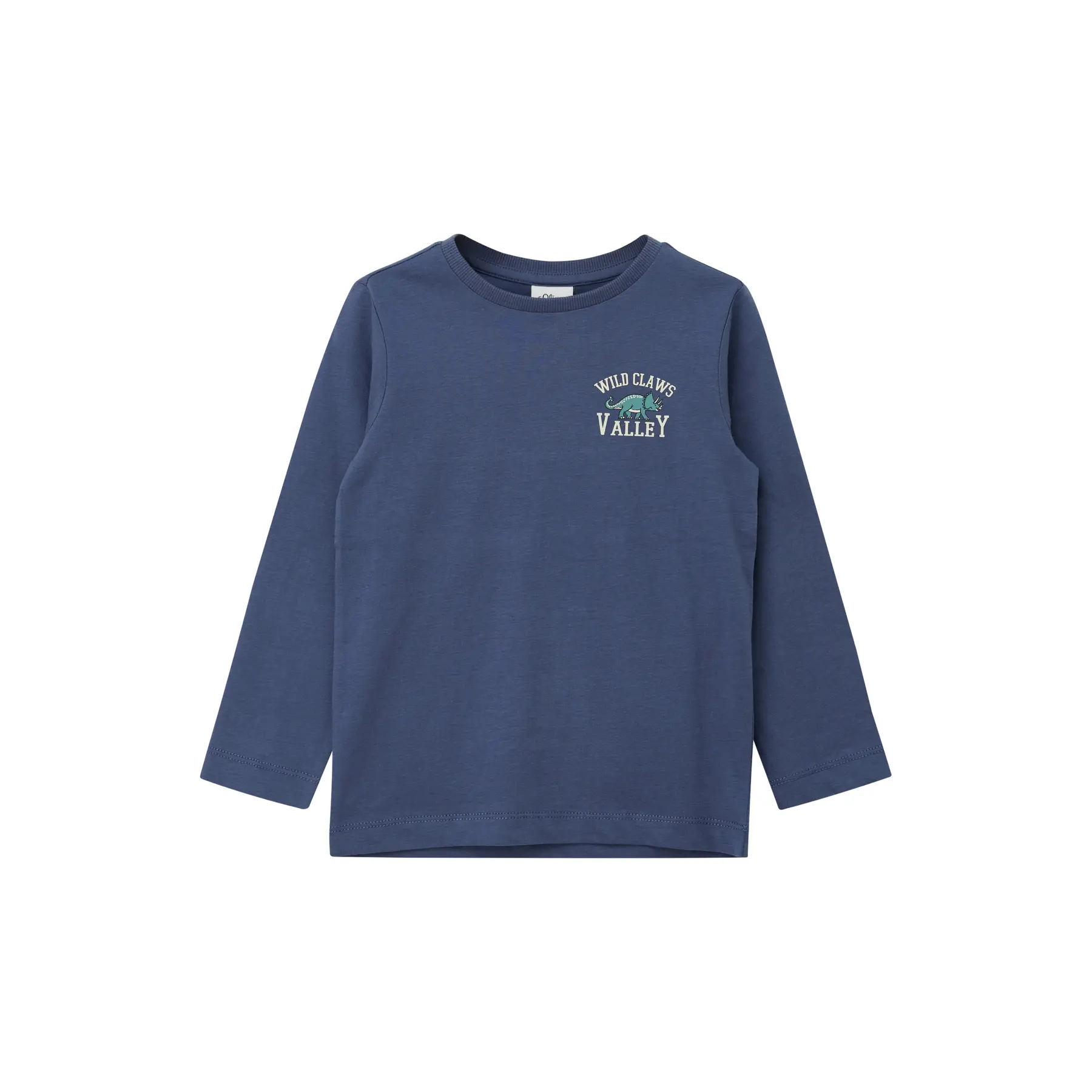 T-shirt maniche lunghe con stampa profilata sul retro bambino s.Oliver