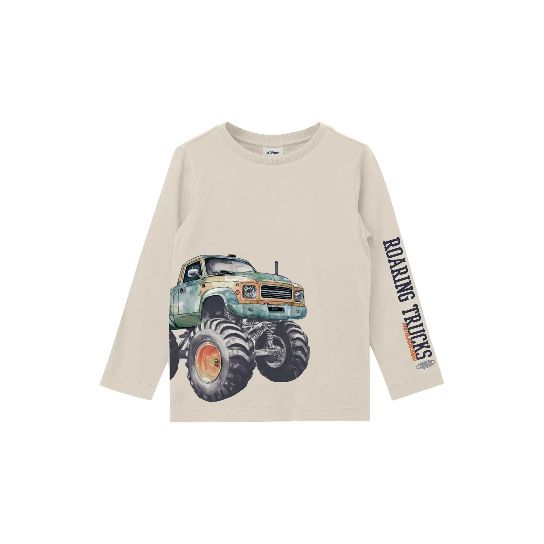 T-shirt manches longues avec grands imprimés silicone enfant s.Oliver