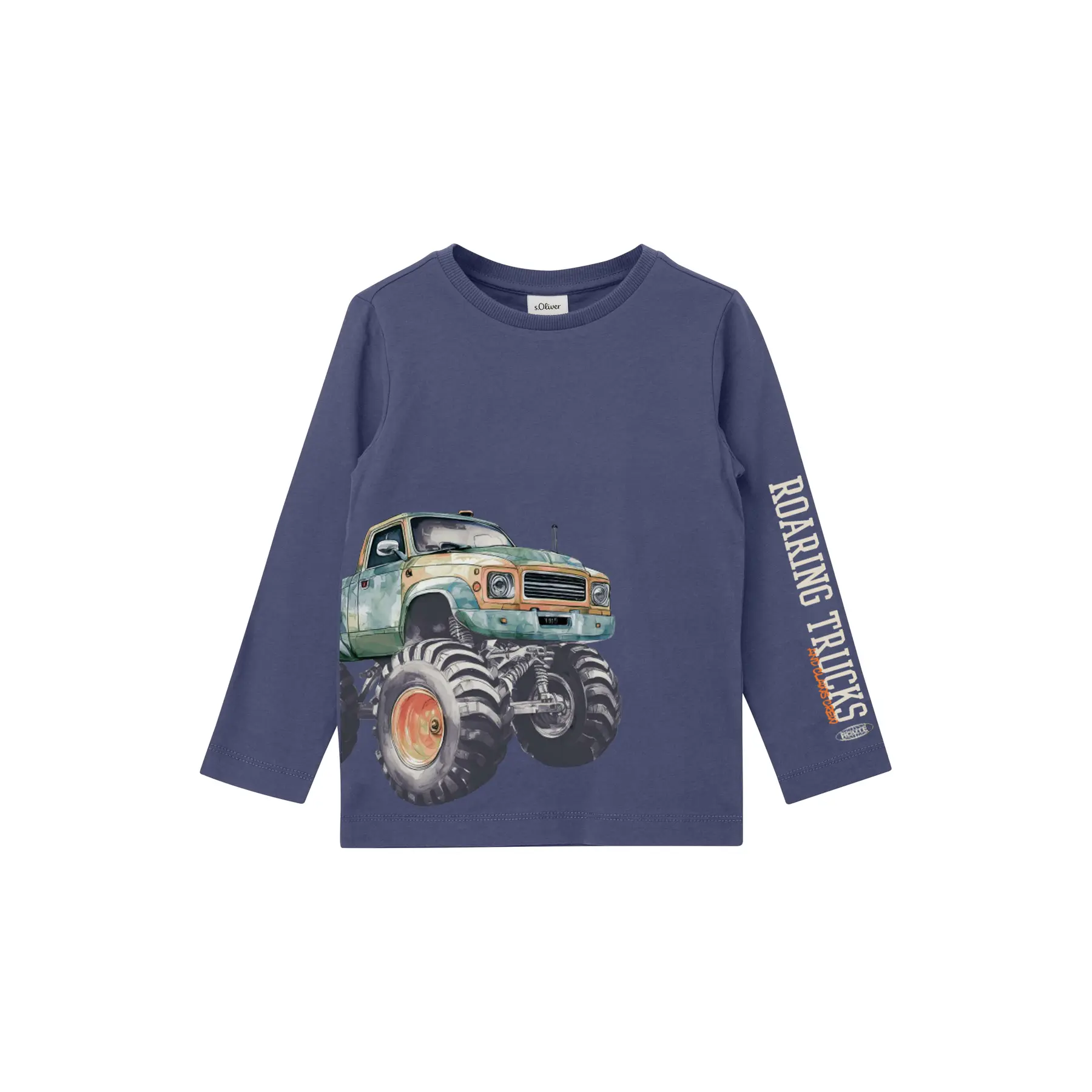 T-shirt manches longues avec grands imprimés silicone enfant s.Oliver