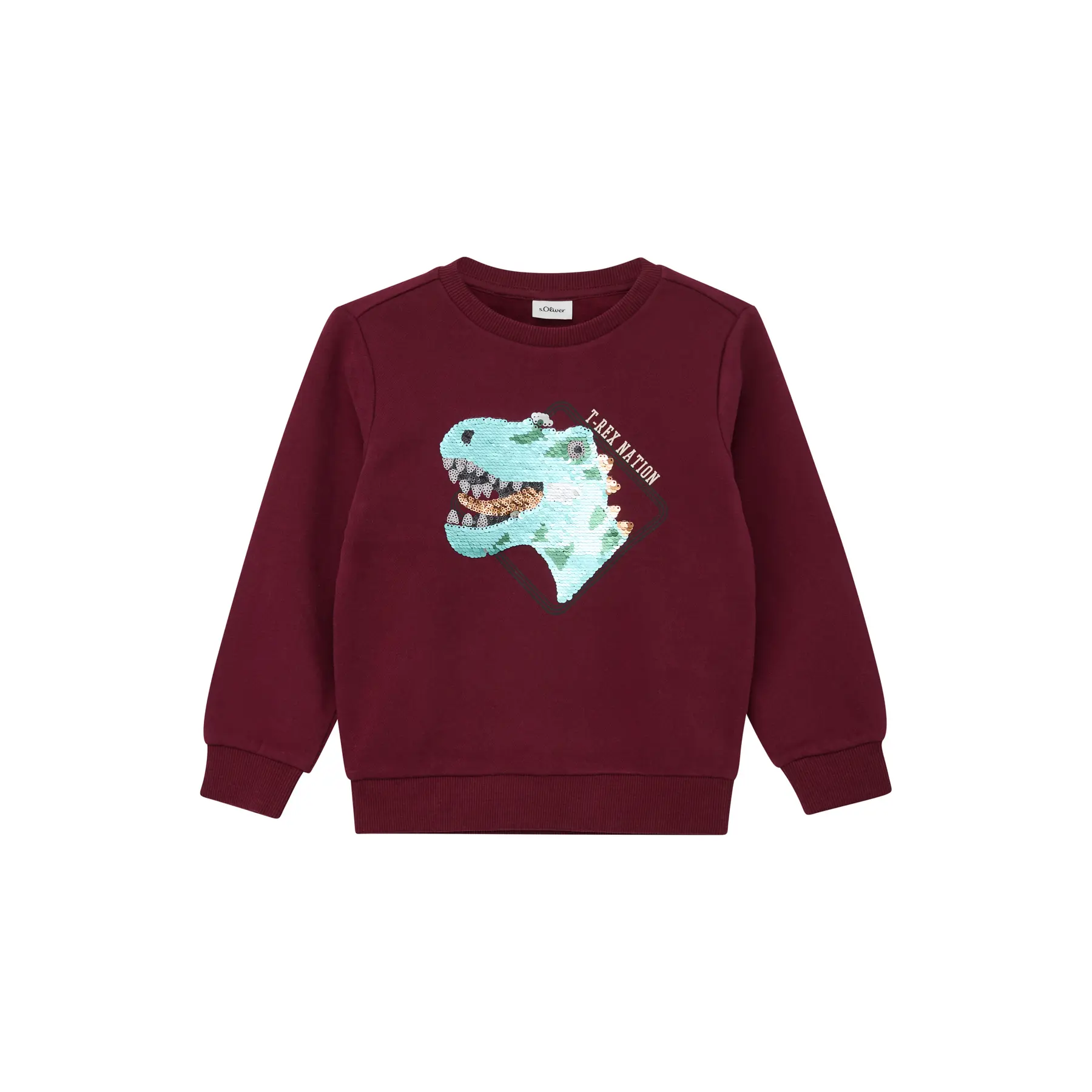 Sweatshirt avec sequins réversibles et intérieur brossé enfant s.Oliver