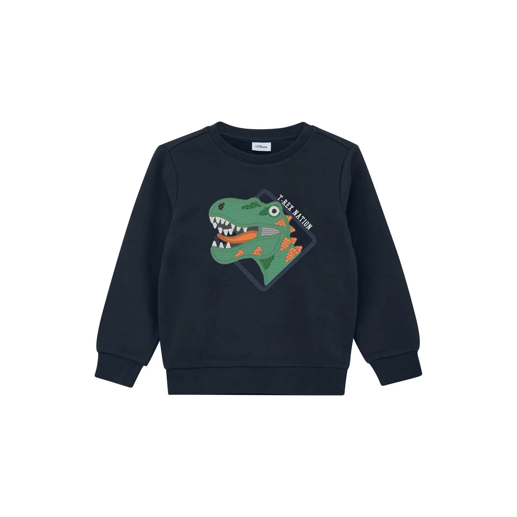 Sweatshirt avec sequins réversibles et intérieur brossé enfant s.Oliver