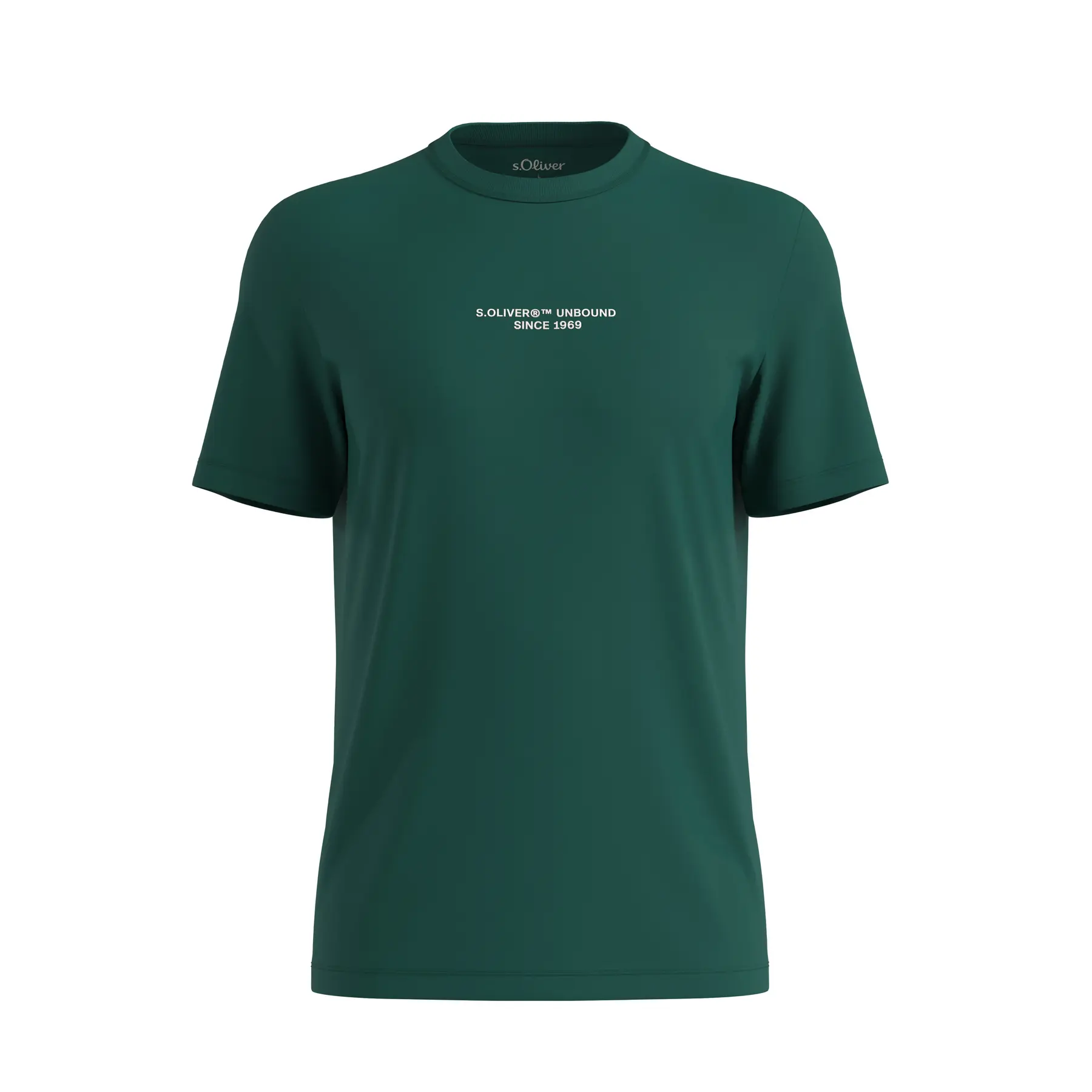 T-Shirt mit Muster und detaillierten Nähten s.Oliver