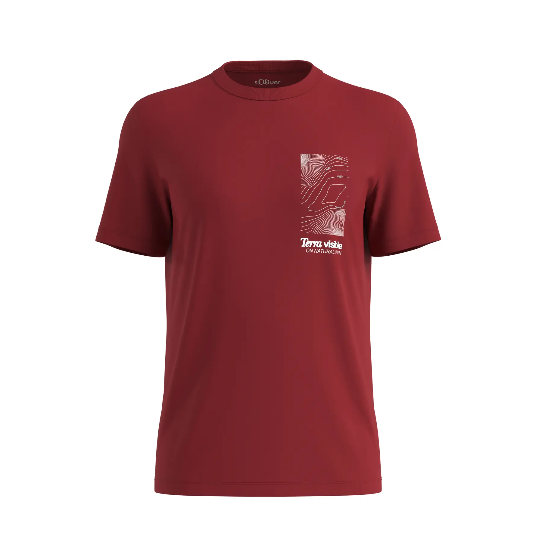 T-shirt con stampa frontale s.Oliver