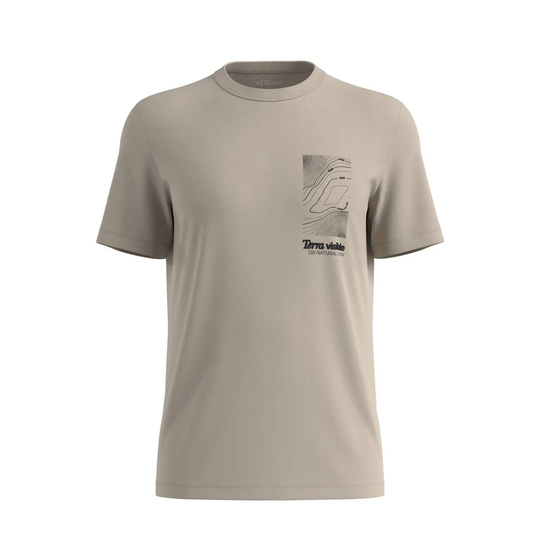T-shirt con stampa frontale s.Oliver