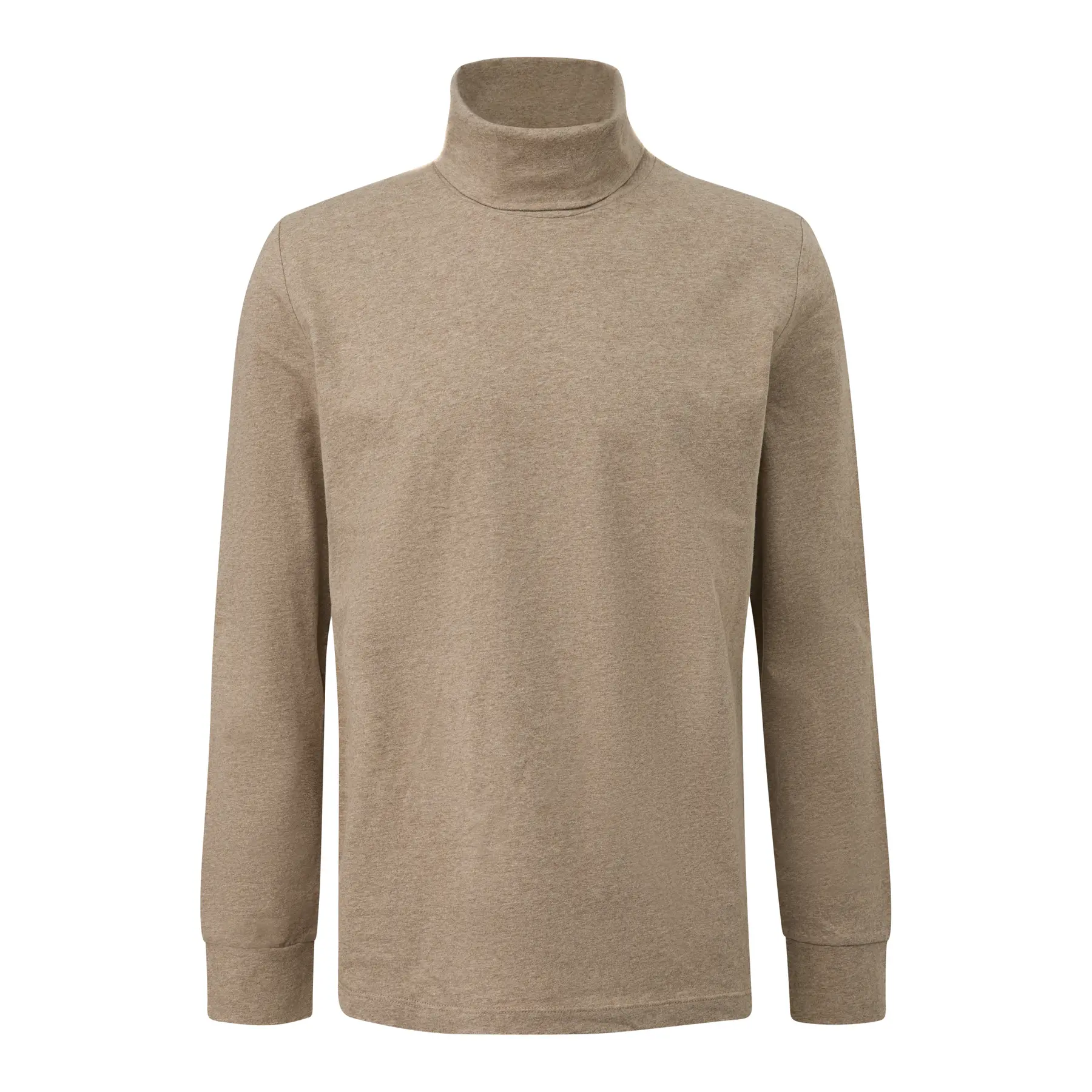 T-shirt Morbido a Maniche Lunghe con Collo Alto s.Oliver
